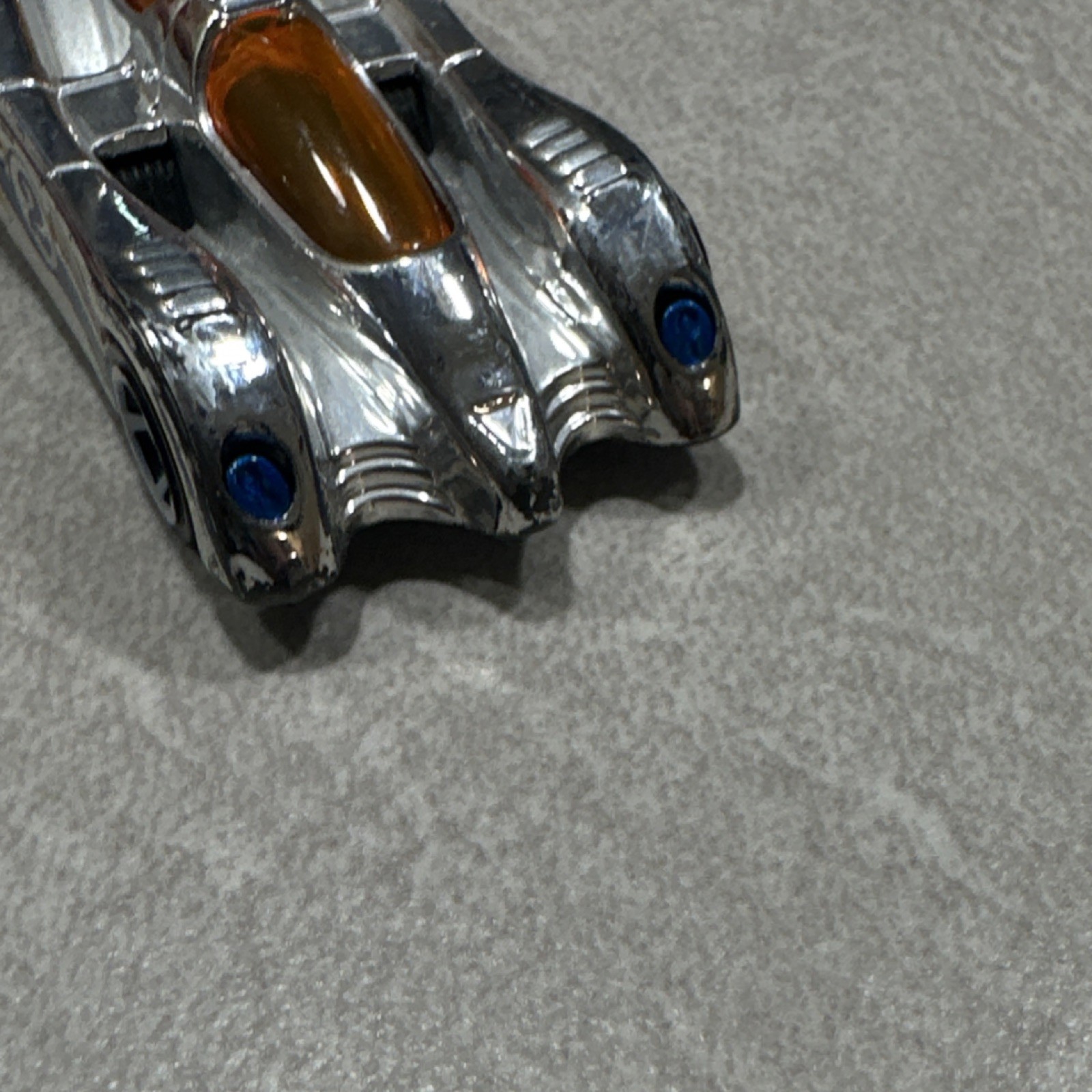 Hot Wheels Power Pistons #2 1:64 Diecast Car Silver Blue Orange 2014