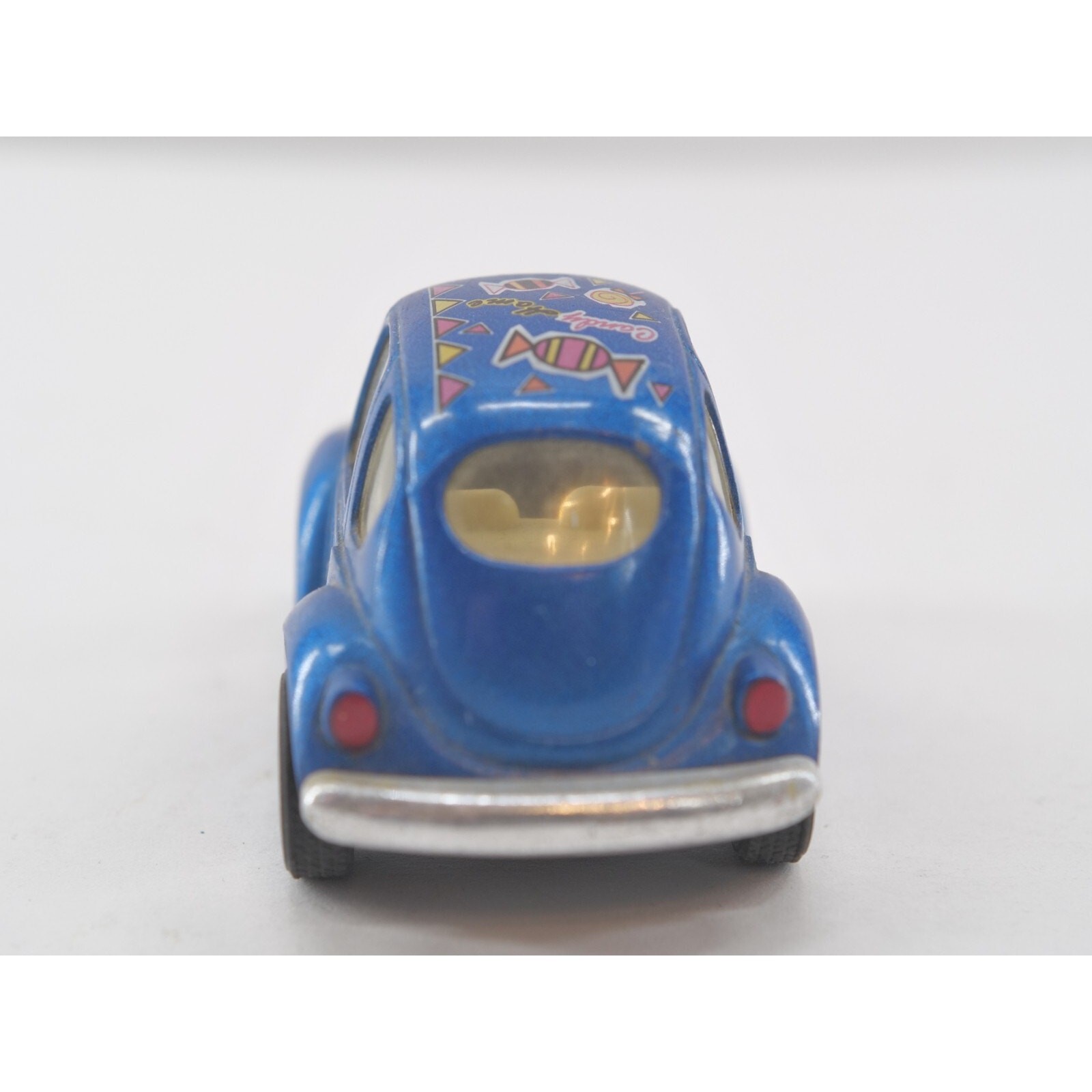 KINTOY 1993 BLUE VOLKSWAGON VW BEETLE LOVE BUG FRICTION PULL BACK CAR 1/32 SCALE