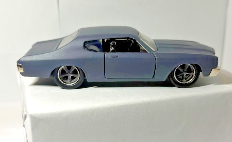 Dom’s 1970 Chevy Chevelle SS Primer Grey & 1973 Camaro F-Bomb Hard Top 1/32
