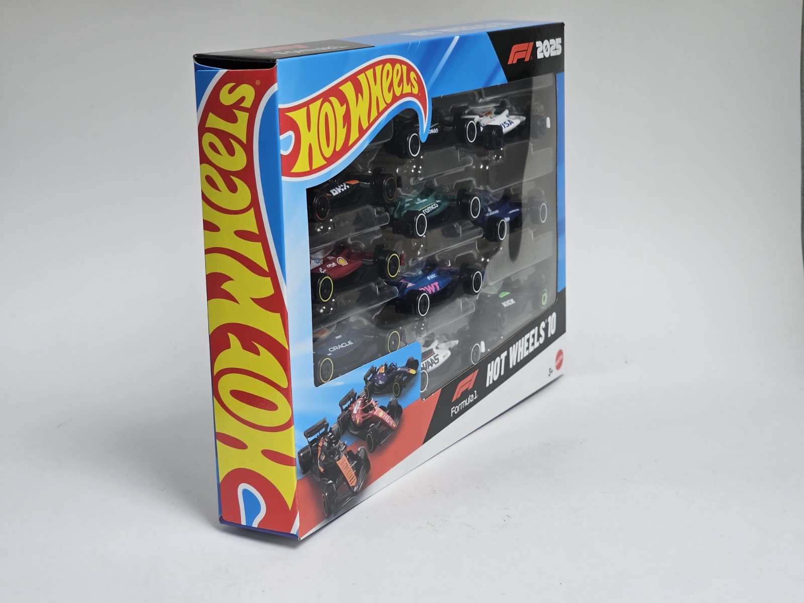 Hot Wheels Formula 1 F1 2025 10-Pack All 10 Teams McLaren Ferrari Red Bull