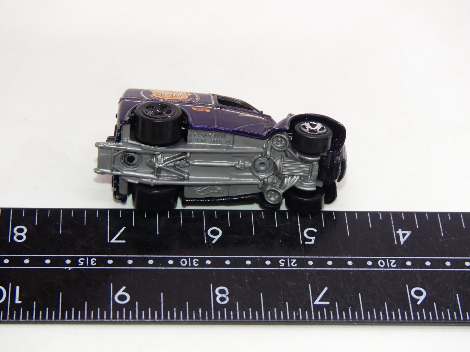 2017 Hot Wheels Anglia Panel Truck Diecast Car Purple Jonathan’s Express Toys