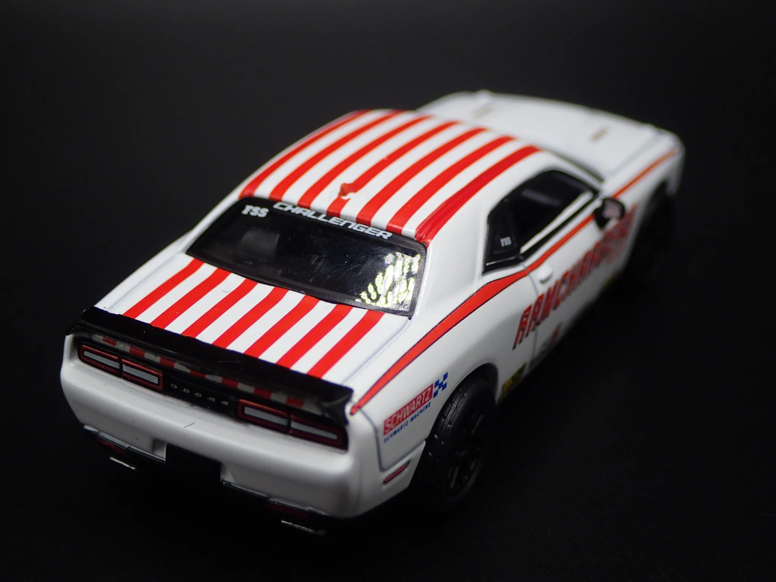2008-2023 DODGE CHALLENGER SRT RAMCHARGERS NHRA 1:64 SCALE DIECAST MODEL CAR