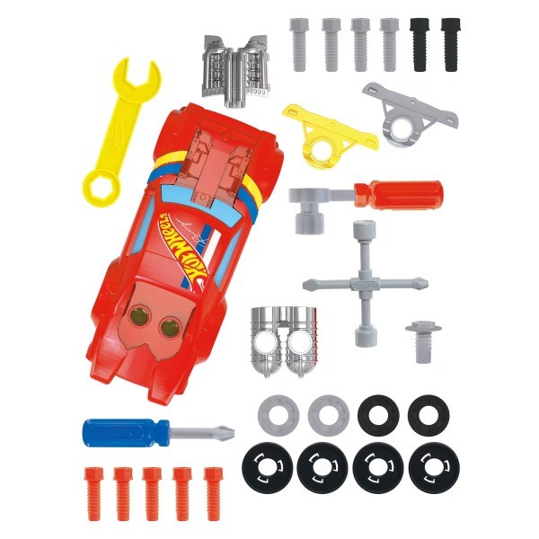 Ready to Race Car Builder: Creative Thinking Toy for Kids, 29 Pieces