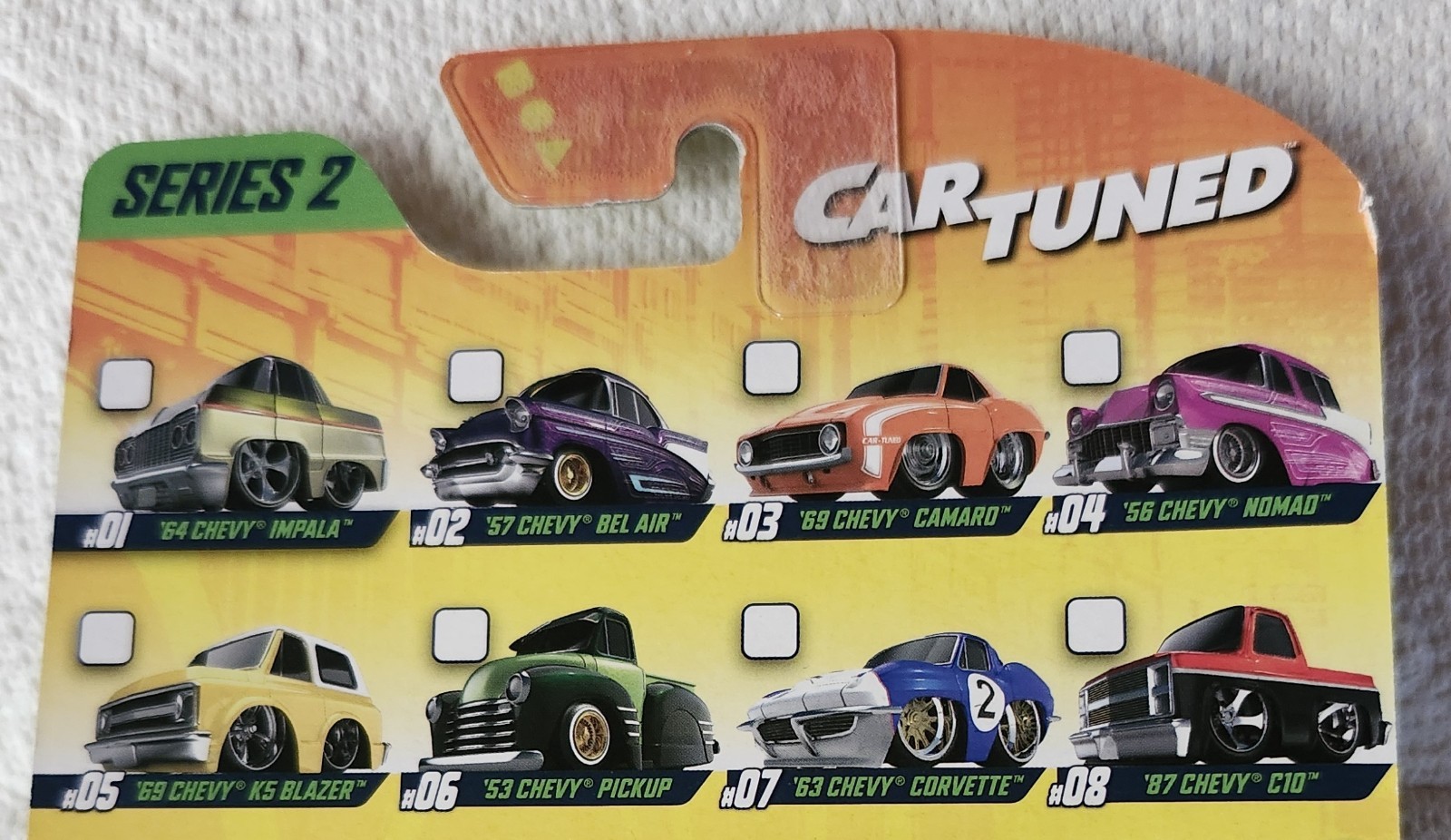 1953 Chevy Pickup in Two-Toned Green : Car Tuned : Series 2 #06 : 1:64 Scale