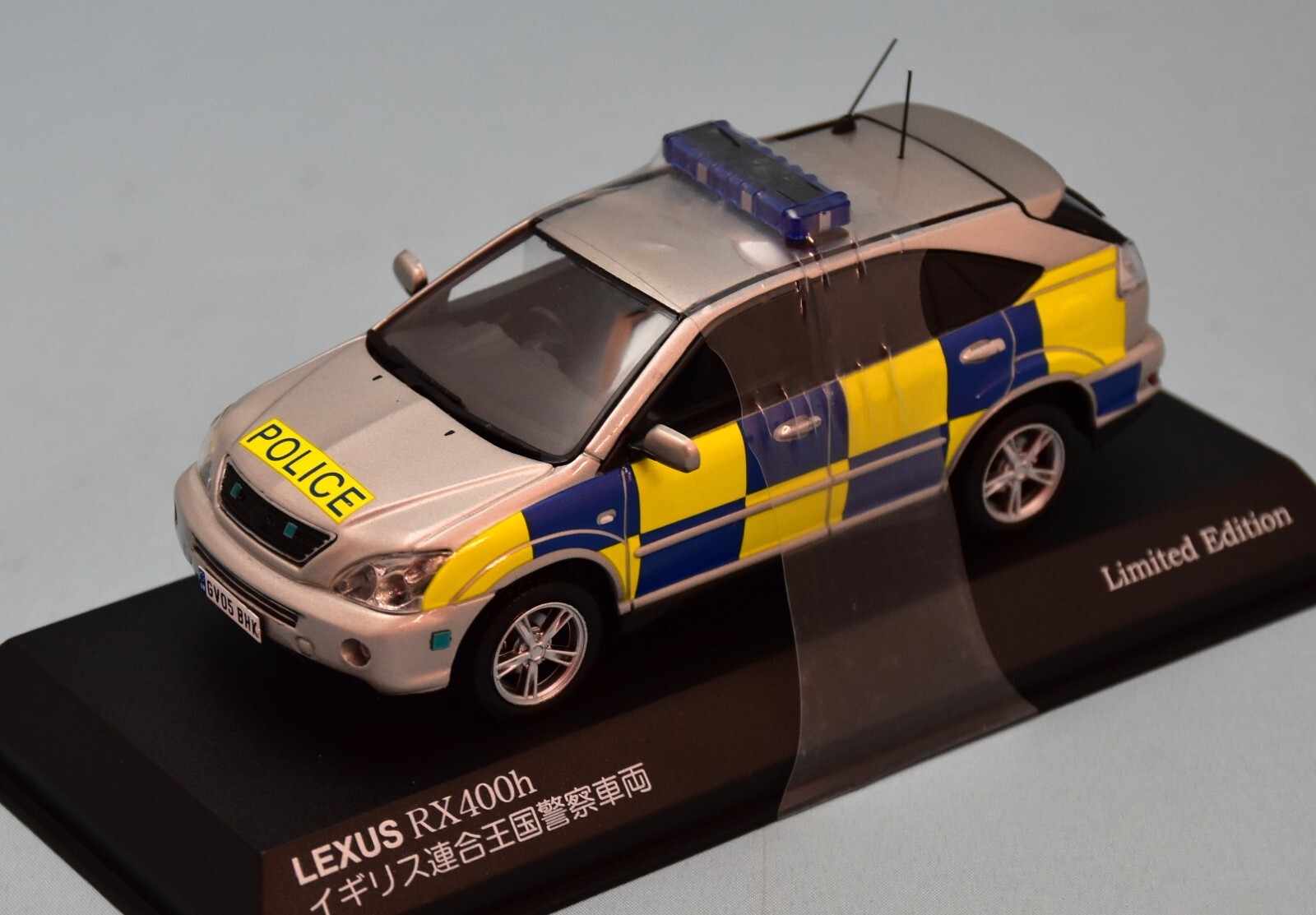 MONOX 1/43 LEXUS RX400h United Kingdom Police Dep. Car Limited model