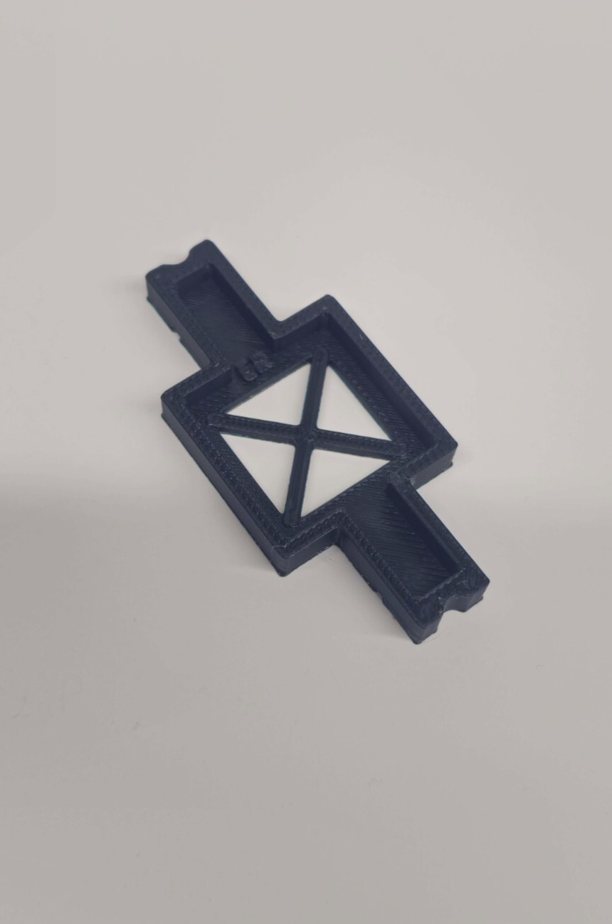 Lowering Base 3D Printed For 1/64 Scale Hot Wheel Chevy Blazer 73 Custom