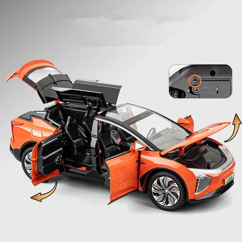 1:24 HiPhi X SUV Alloy New Energy Car Model Diecasts Metal Electric Vehicles Car