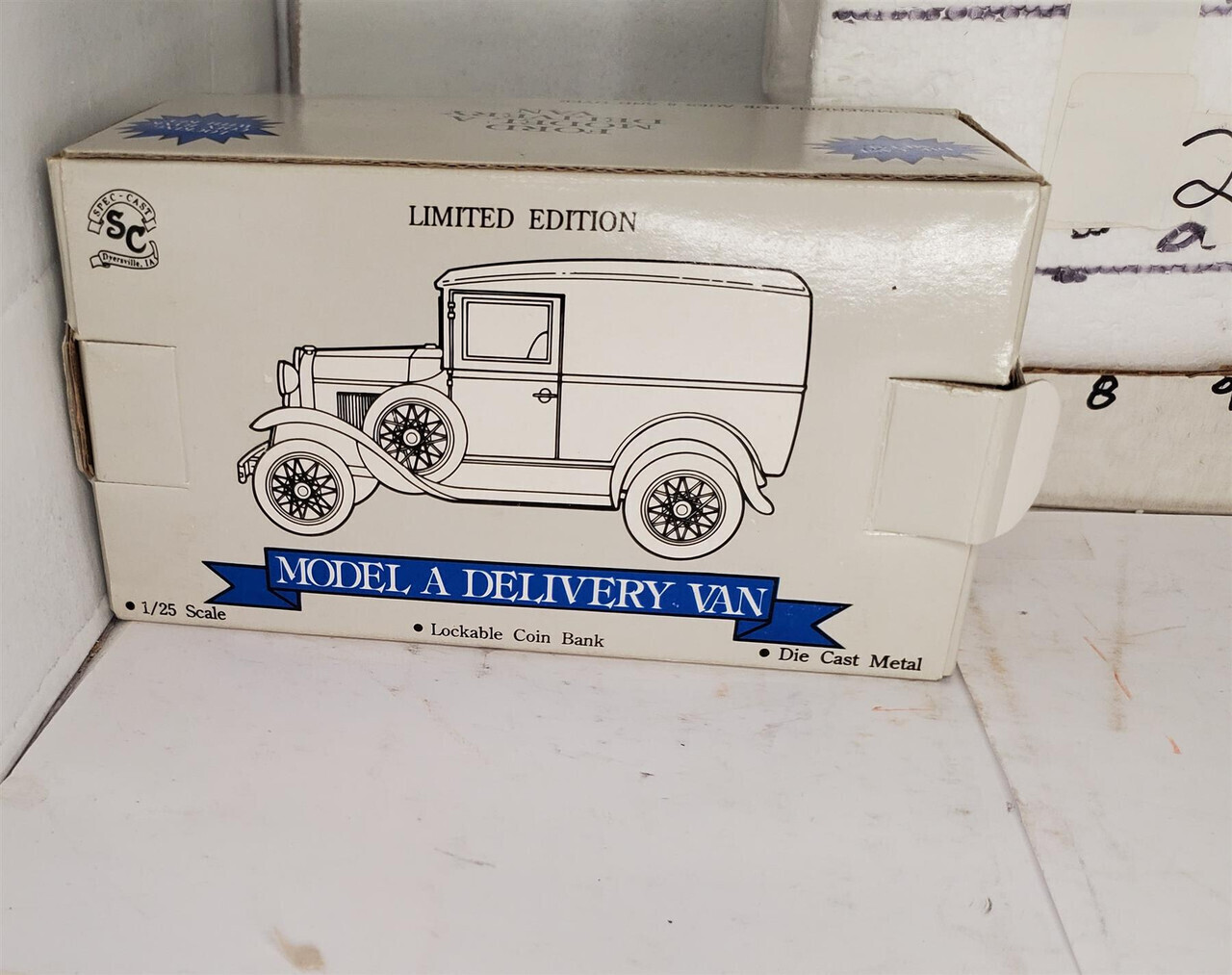 LIBERTY MODEL A DELIVERY VAN 1:25 SCALE DIE CAST “LOVE RIDES”