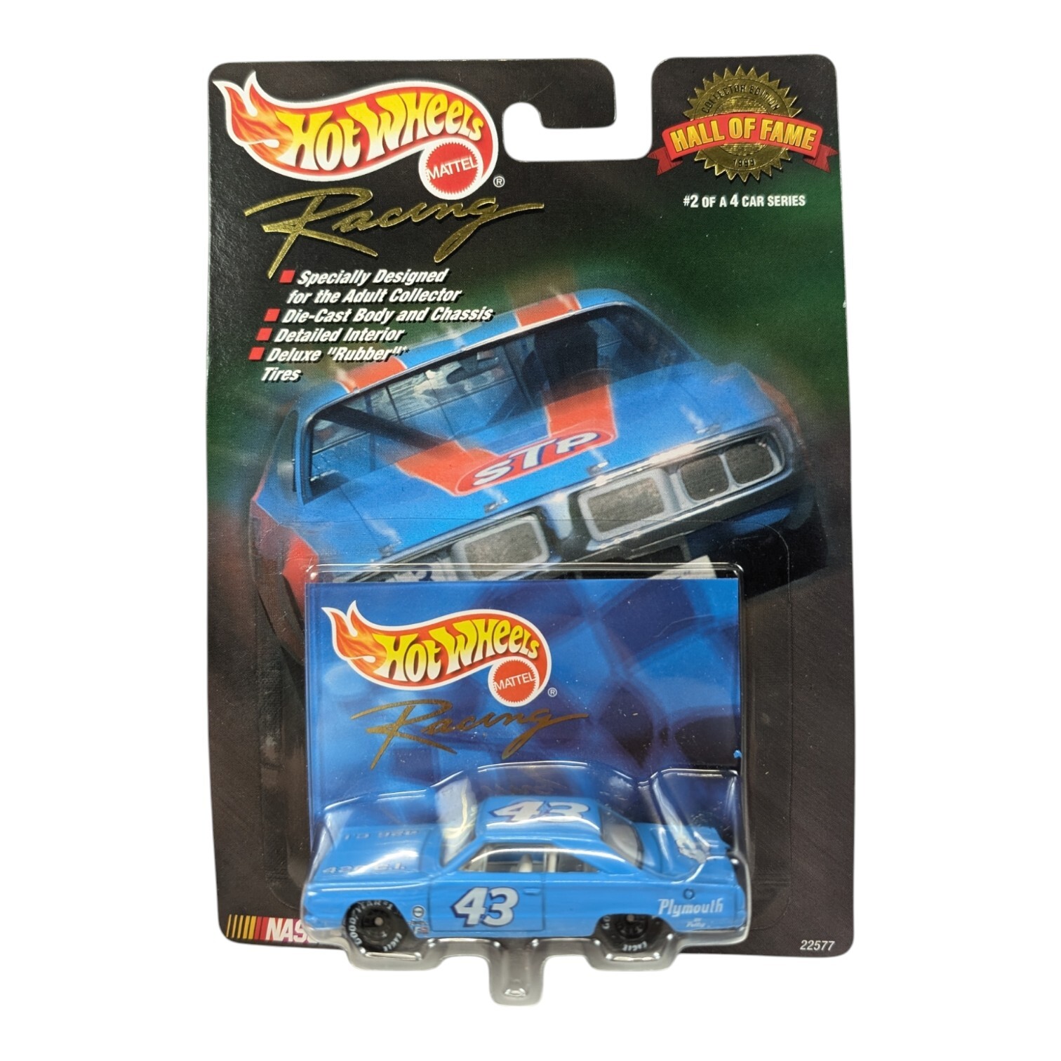 Hot Wheels Hall of Fame #43 Richard Petty ’67 Plymouth 1:64 #2/4 NICE**