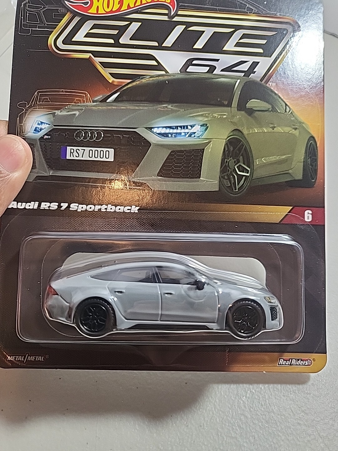 Hot Wheels Collectors Elite 64 Series Audi RS 7 Sportback #6 In Series