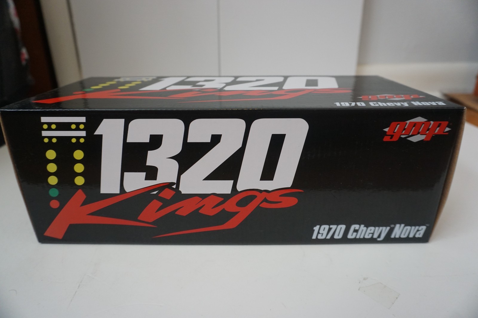 1/18 Greenlight 1320 Kings 1970 Chevy Nova Black (1197)