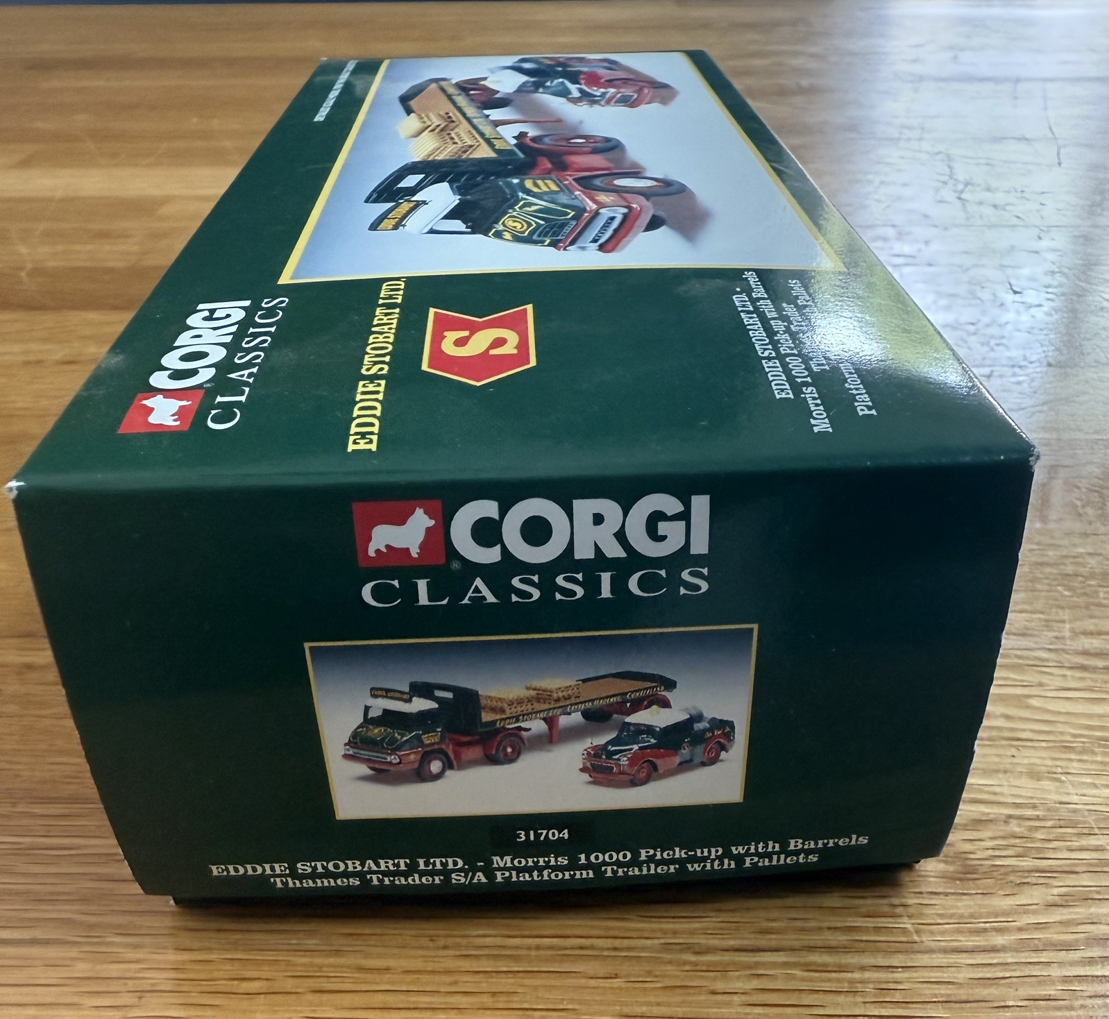 Corgi Classics Eddie Stobart Ltd Morris 1000 Thames Trader Platform Trailer New