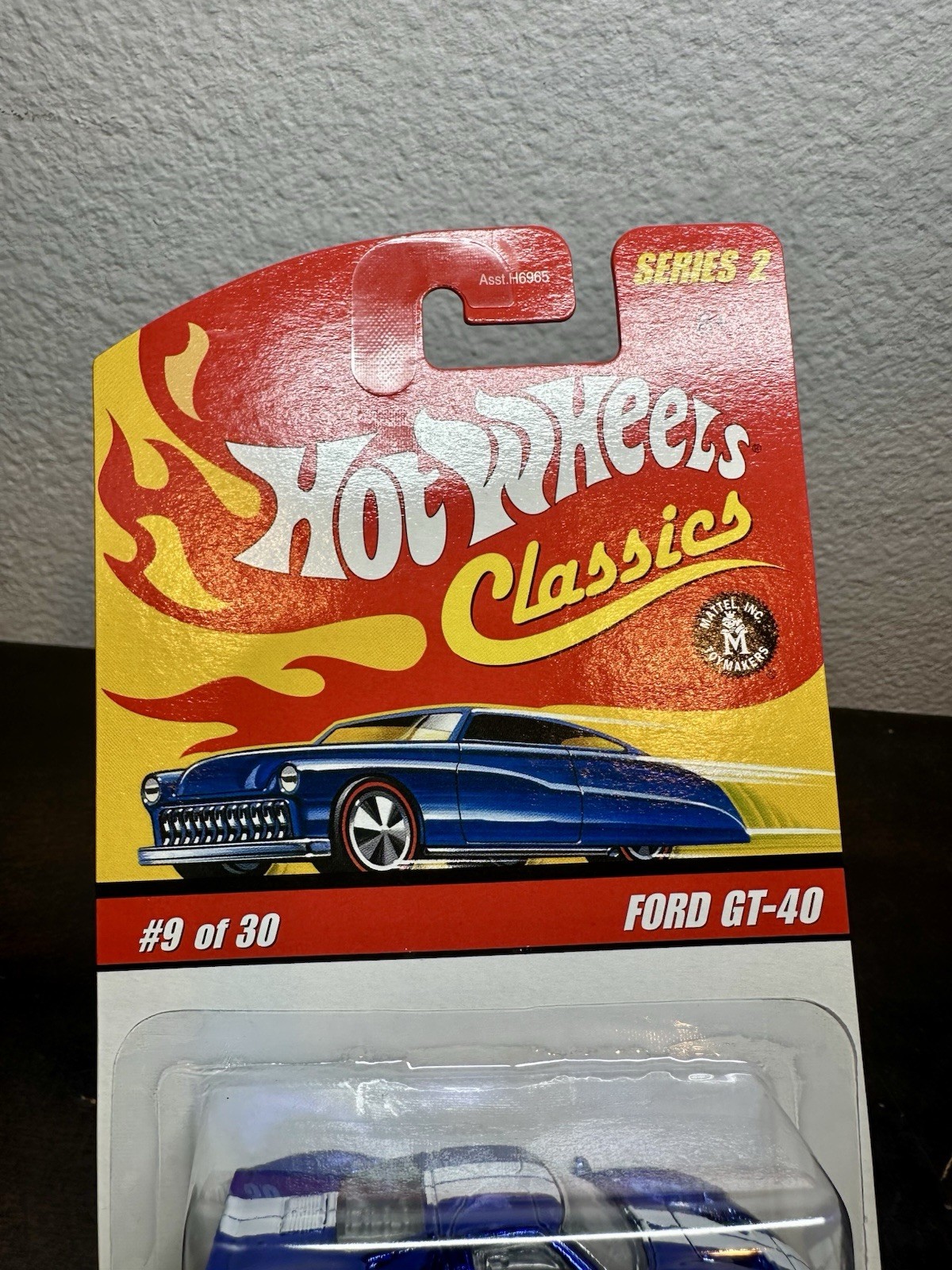 Hot Wheels Classics Series 2 Ford GT-40 Dark Blue