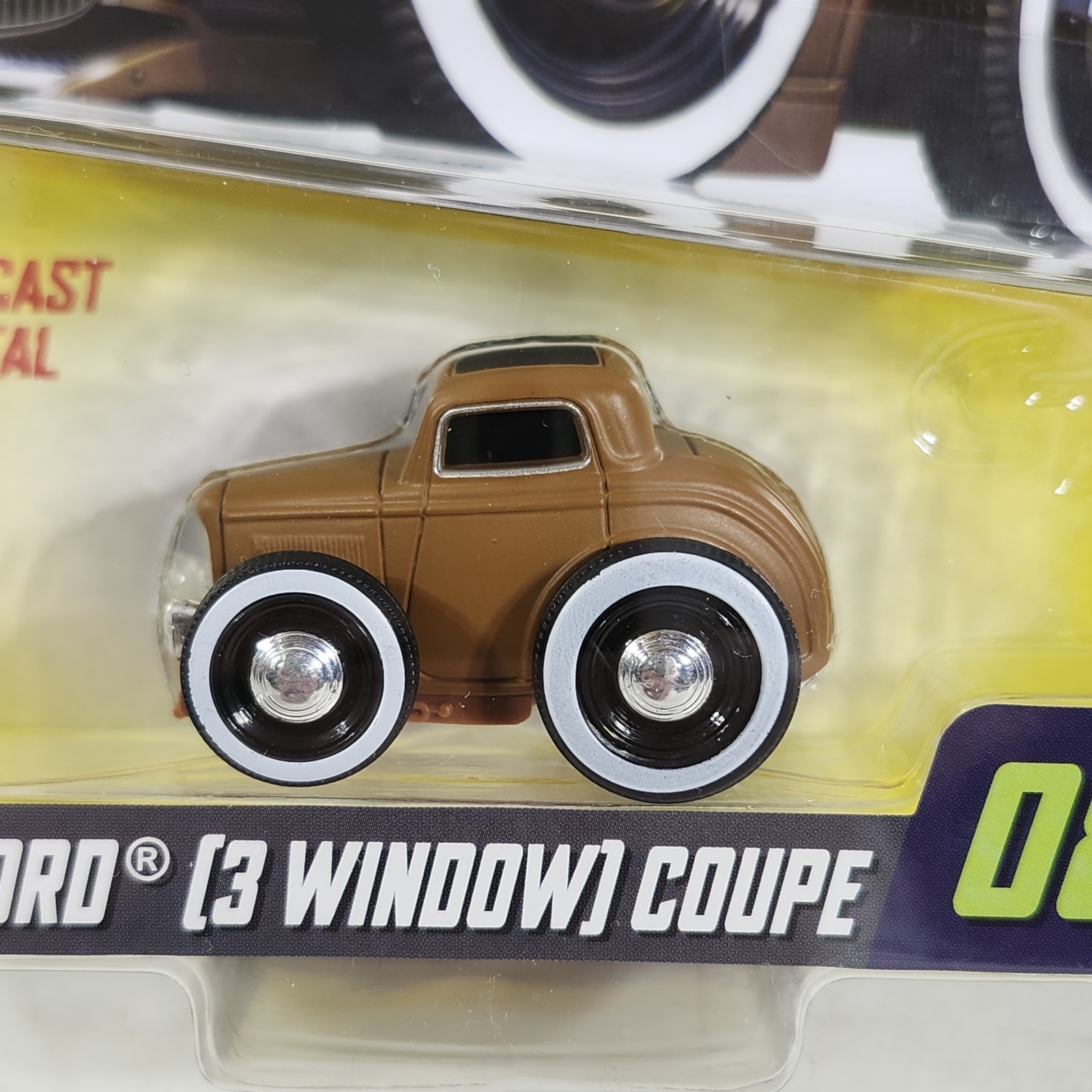 2026 Car Tuned Series 10 Hot Rod ‘32 Ford (3 Window) Coupe Brown 1/64 Toy NEW