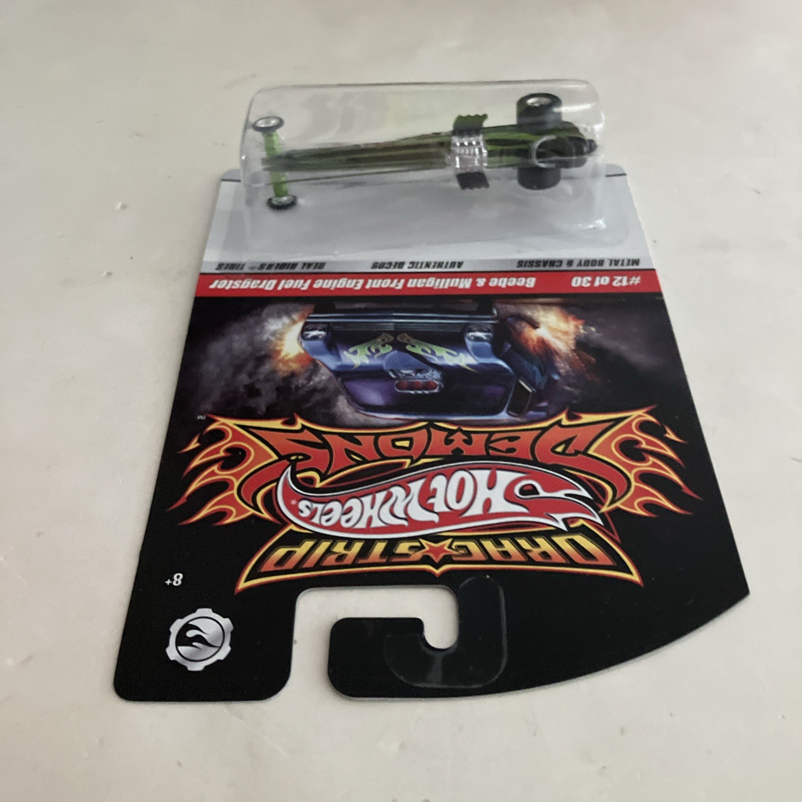 HOT WHEELS Drag Strip Demons Beebe & Mulligan Front Engine Fuel Dragster 12/30