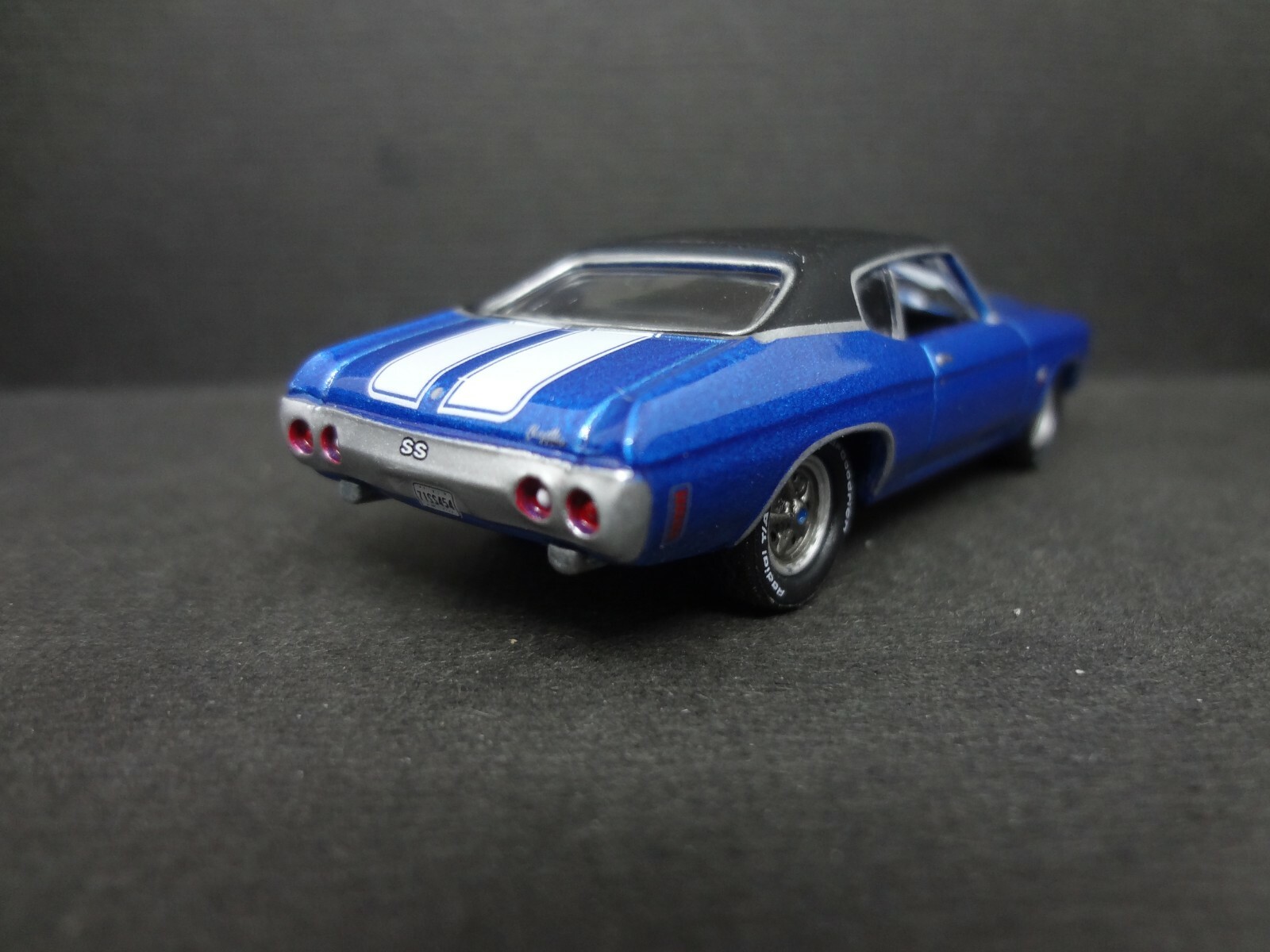 Johnny Lightning 1971 Chevy Chevelle SS 454 mulsanne blue – Loose New 1:64