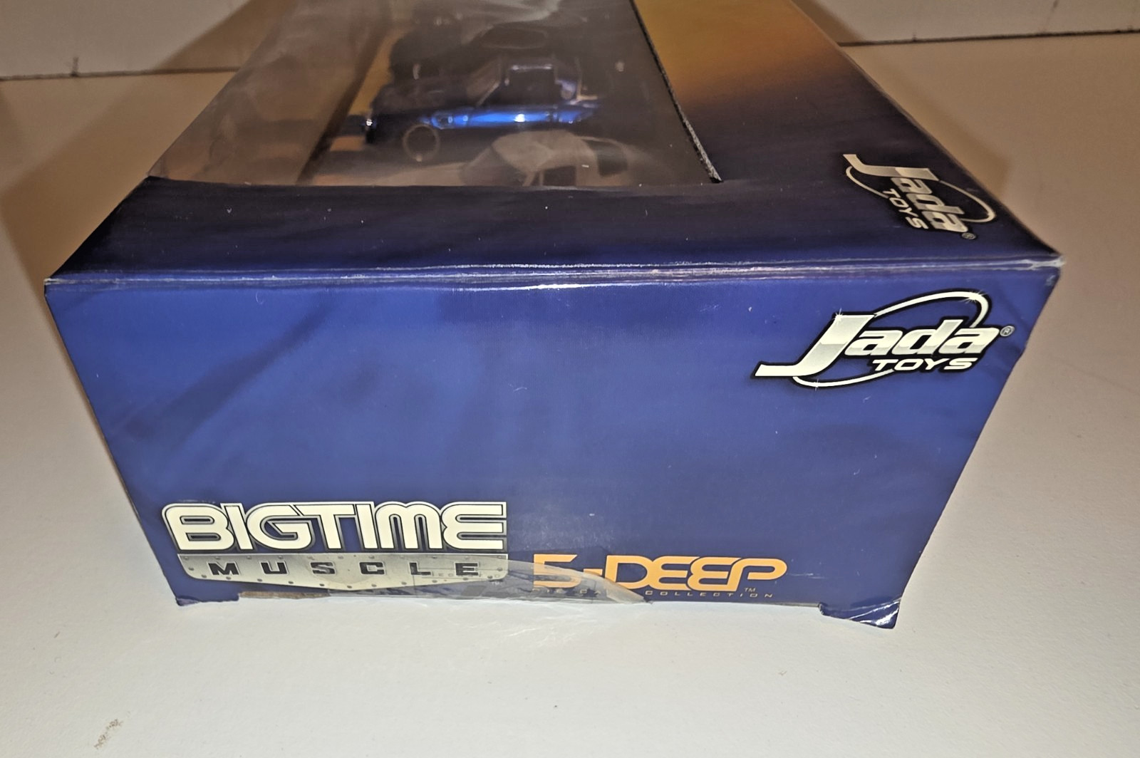 Jada Toys BigTime Muscle 5-Deep Corvette,Mustang, Camaro, GTO, DAMAGED BOX