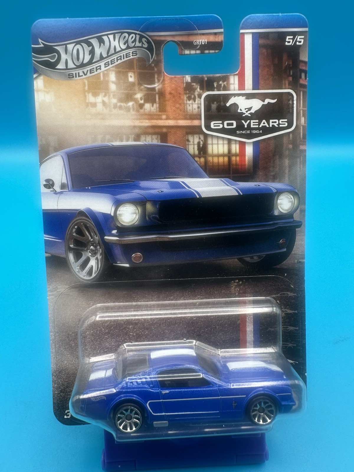 Hot Wheels 60th Mustang Set Silver Series 5/5 Fox Body Set 5/5 (T)