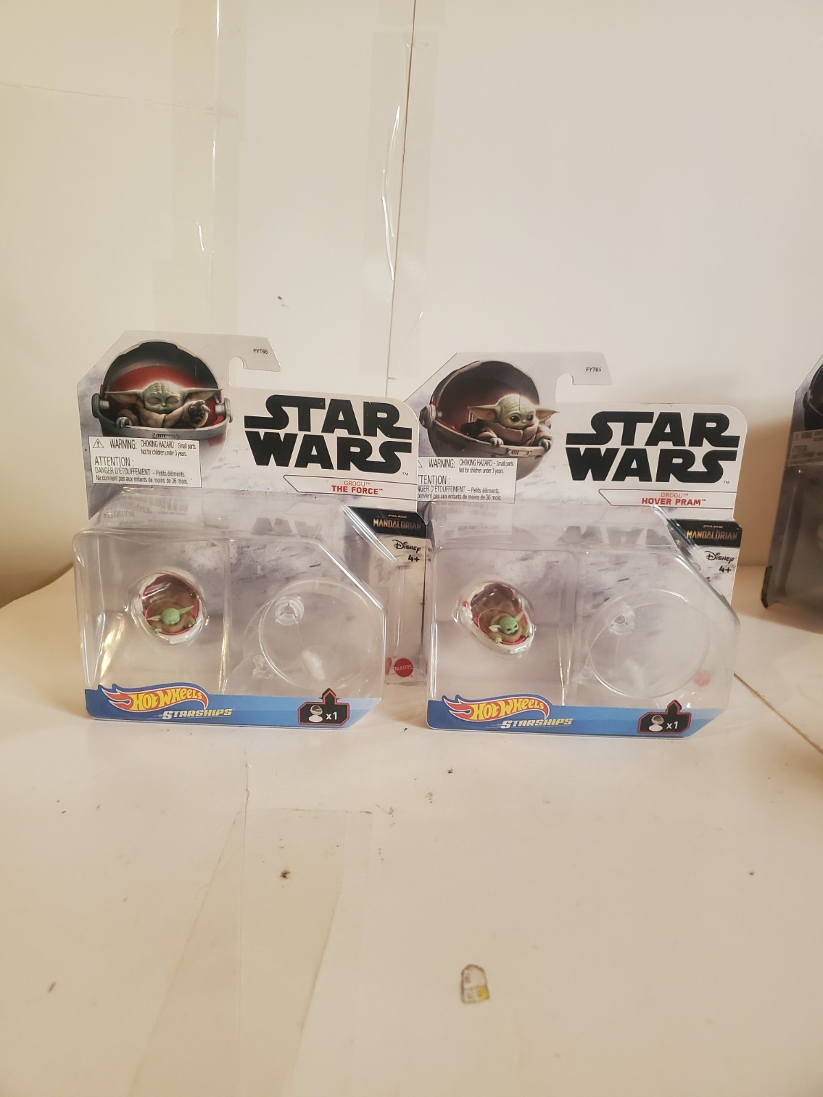 Hot Wheels Star Wars Grogu Lot of 2 – The Force & Hover Pram (The…