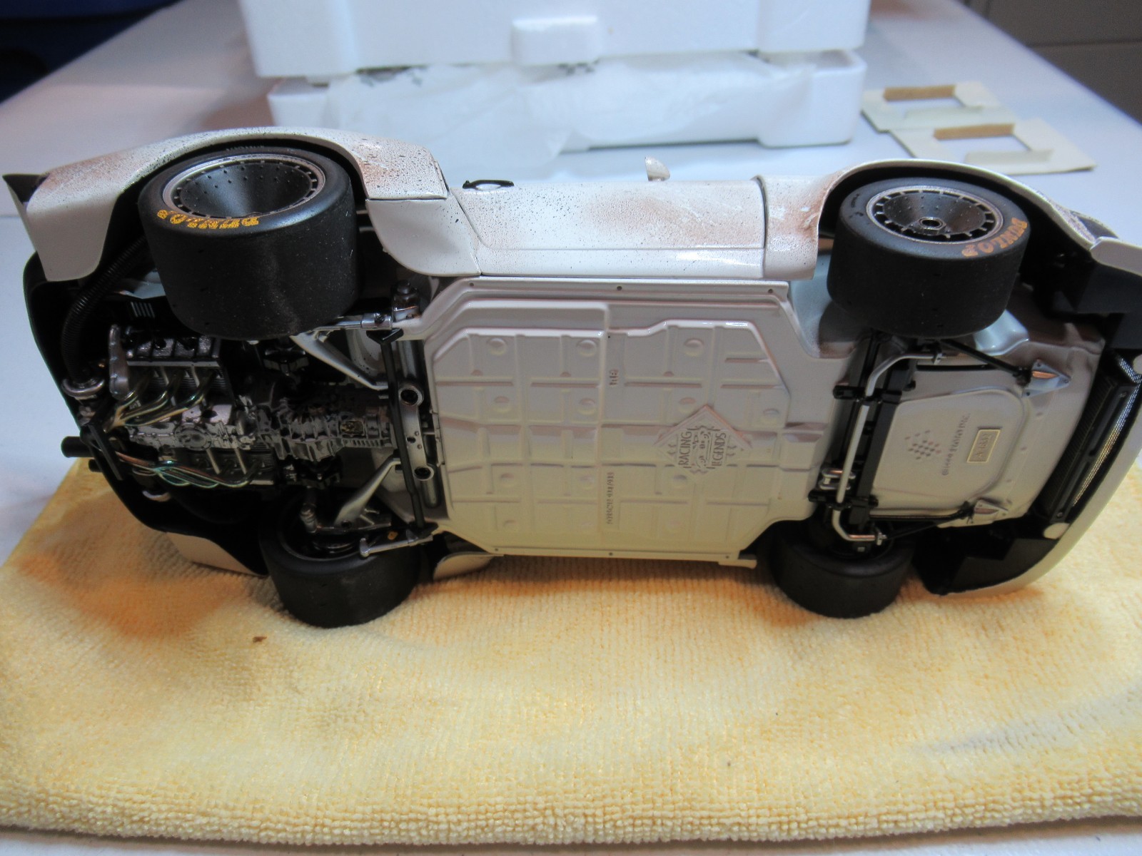 1976 Porsche 935 White Works Prototype Ultra Rare Finish Line Plus FLP Exoto