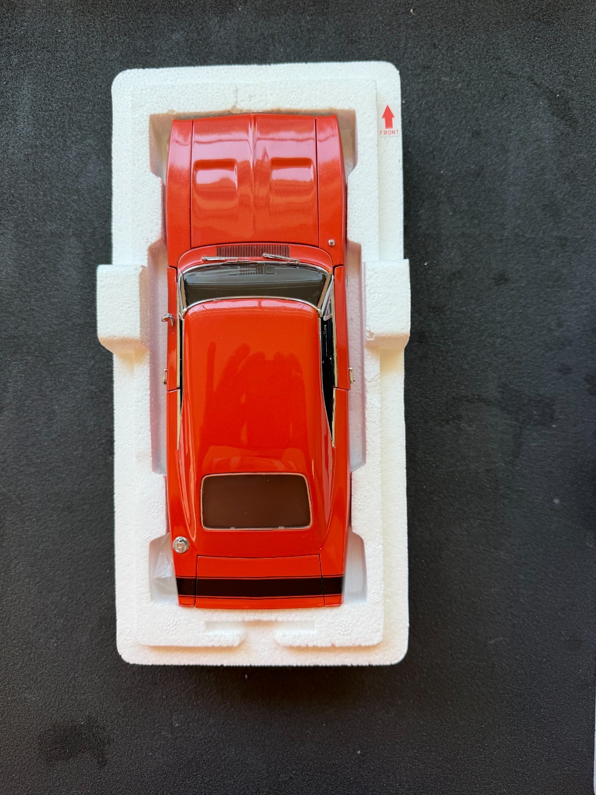 DANBURY MINT #3744/5000 1969 DODGE CHARGER 500 Orange with box