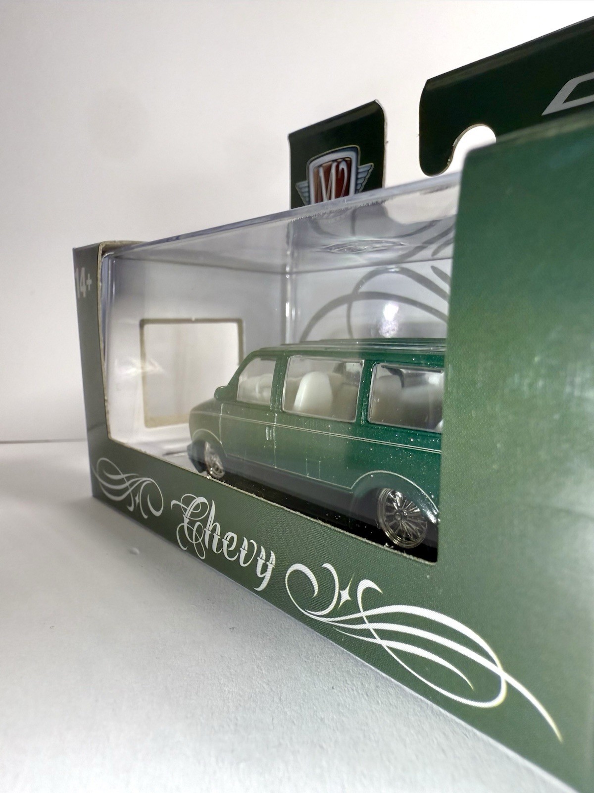 M2 Machines Chevrolet Van Diecast Model Green 14 Years & Up Collectible Toy