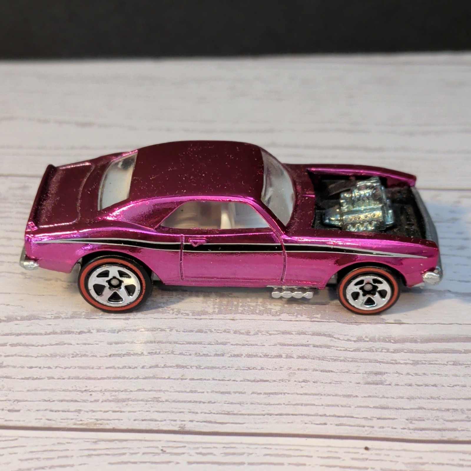 Hot Wheels Classics Heavy Chevy Spectraflame Pink 9/30 Redline 5SP 2007 Diecast