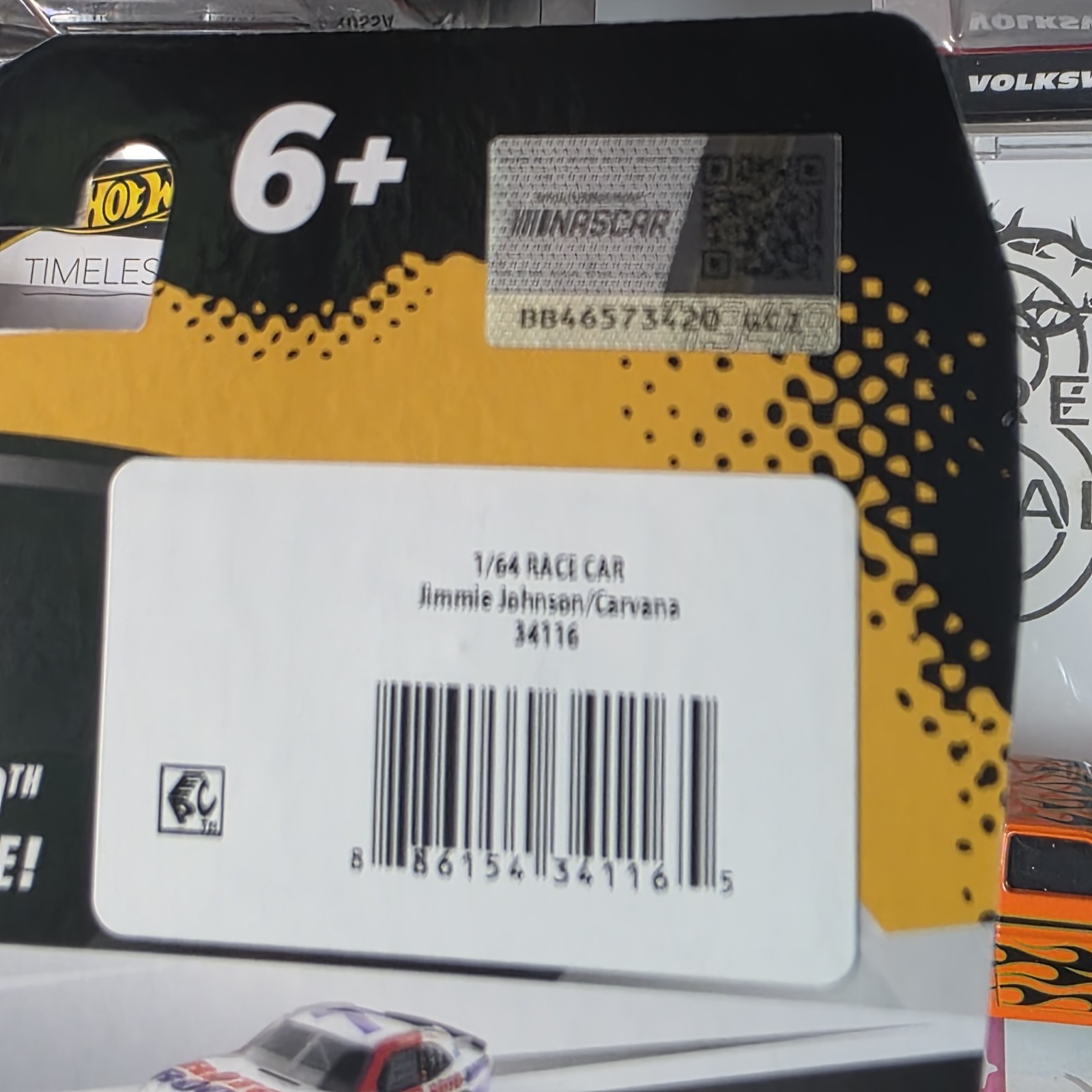 NASCAR Authentics Jimmie Johnson #84 2026 Wave 01 Die-Cast Car 1/64