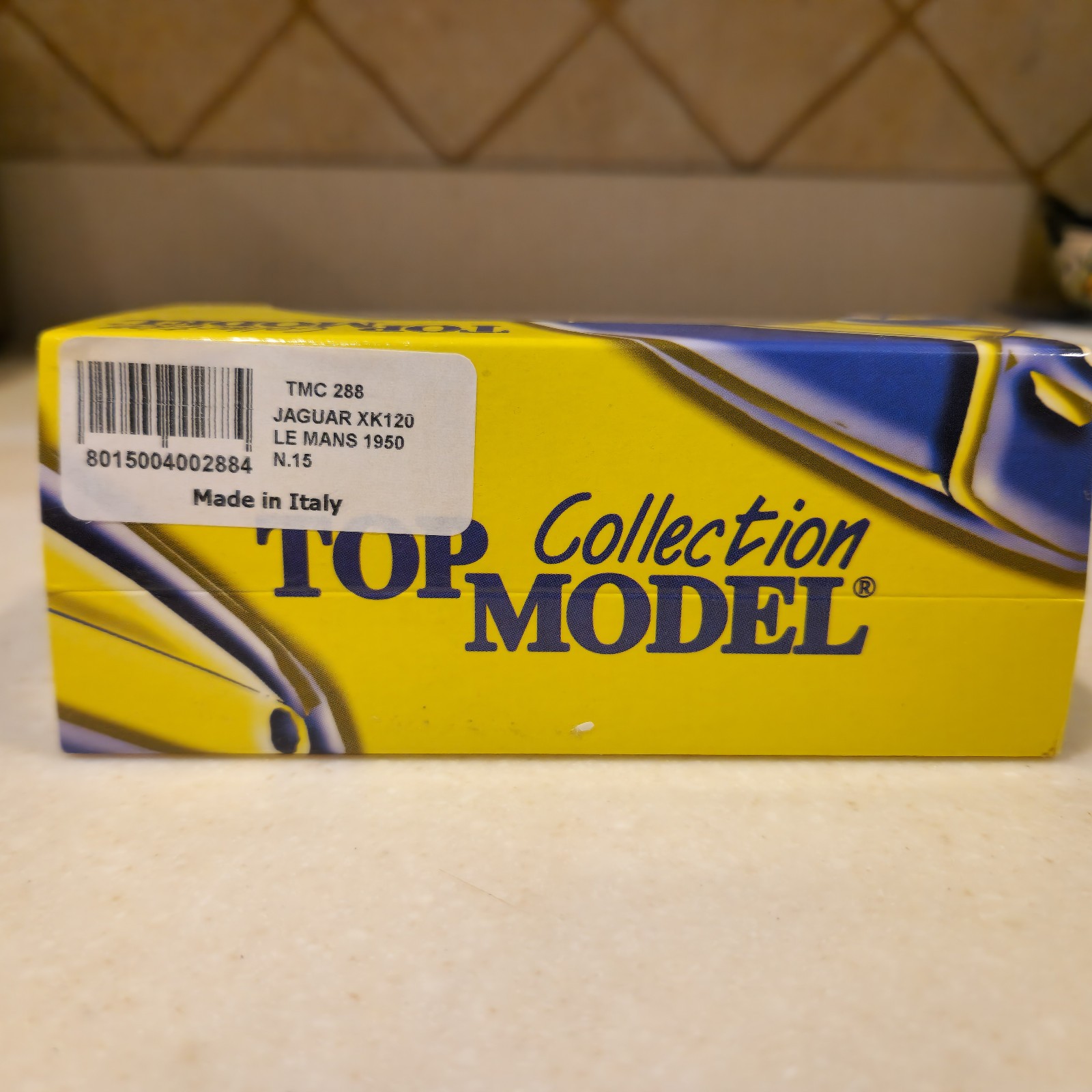 1:43 Top Model Collection 1950 Jaguar XK 120, Le Mans 1950 #15 BRG