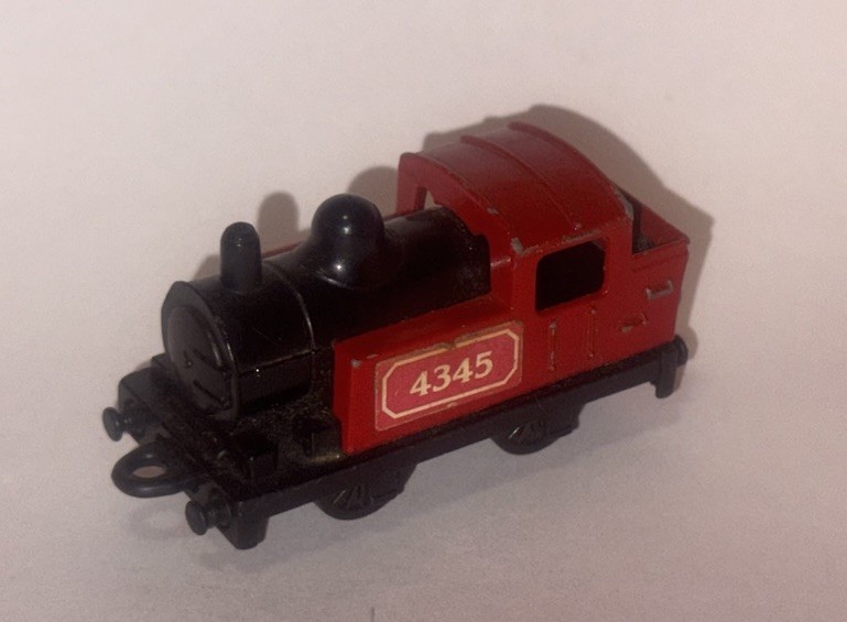 MATCHBOX LESNEY SUPERFAST Loose Steam Loco #43 (Red) (Car Has Play Wear)