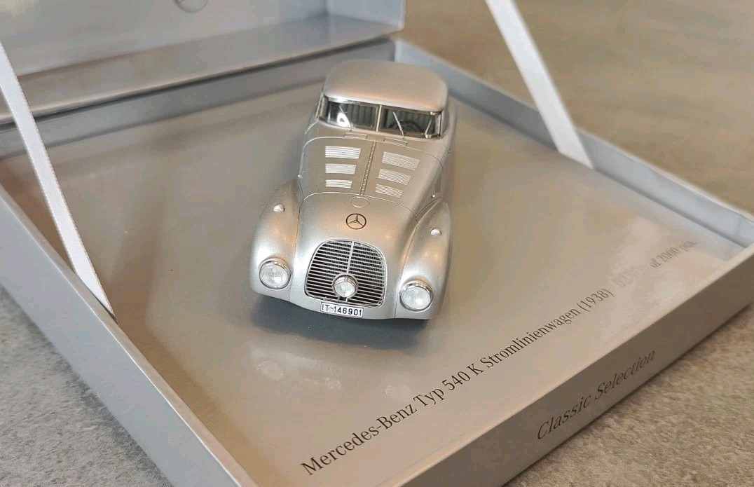 Spark Minimax Mercedes-Benz Typ 540K Stromlinienwagen 1938 1:43 Rare