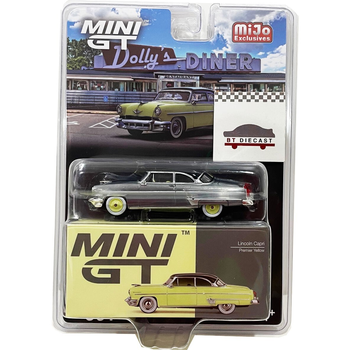 MINI GT 1954 LINCOLN CAPRI 1/64 DIECAST MODEL CAR MGT00561 Chase