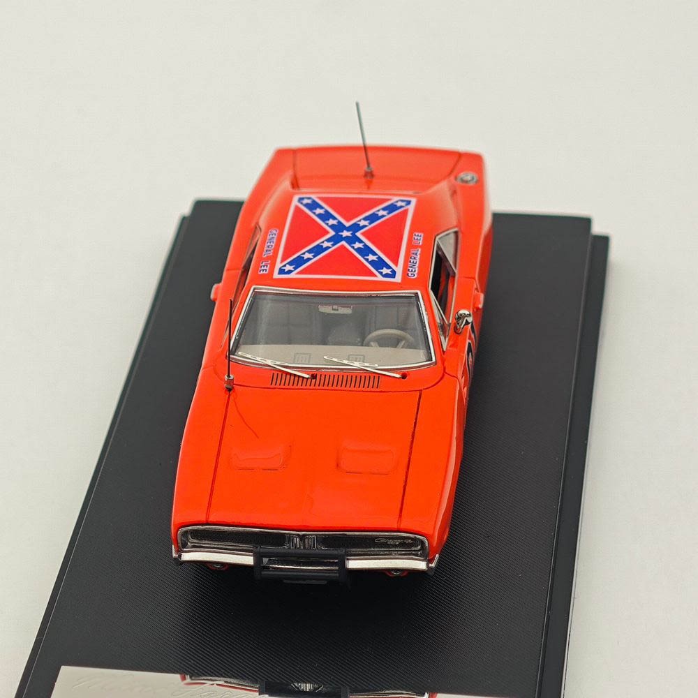 Mini Forge 1:64 1969 Dodge Charger General Lee Red Diecast Metal Car Limited
