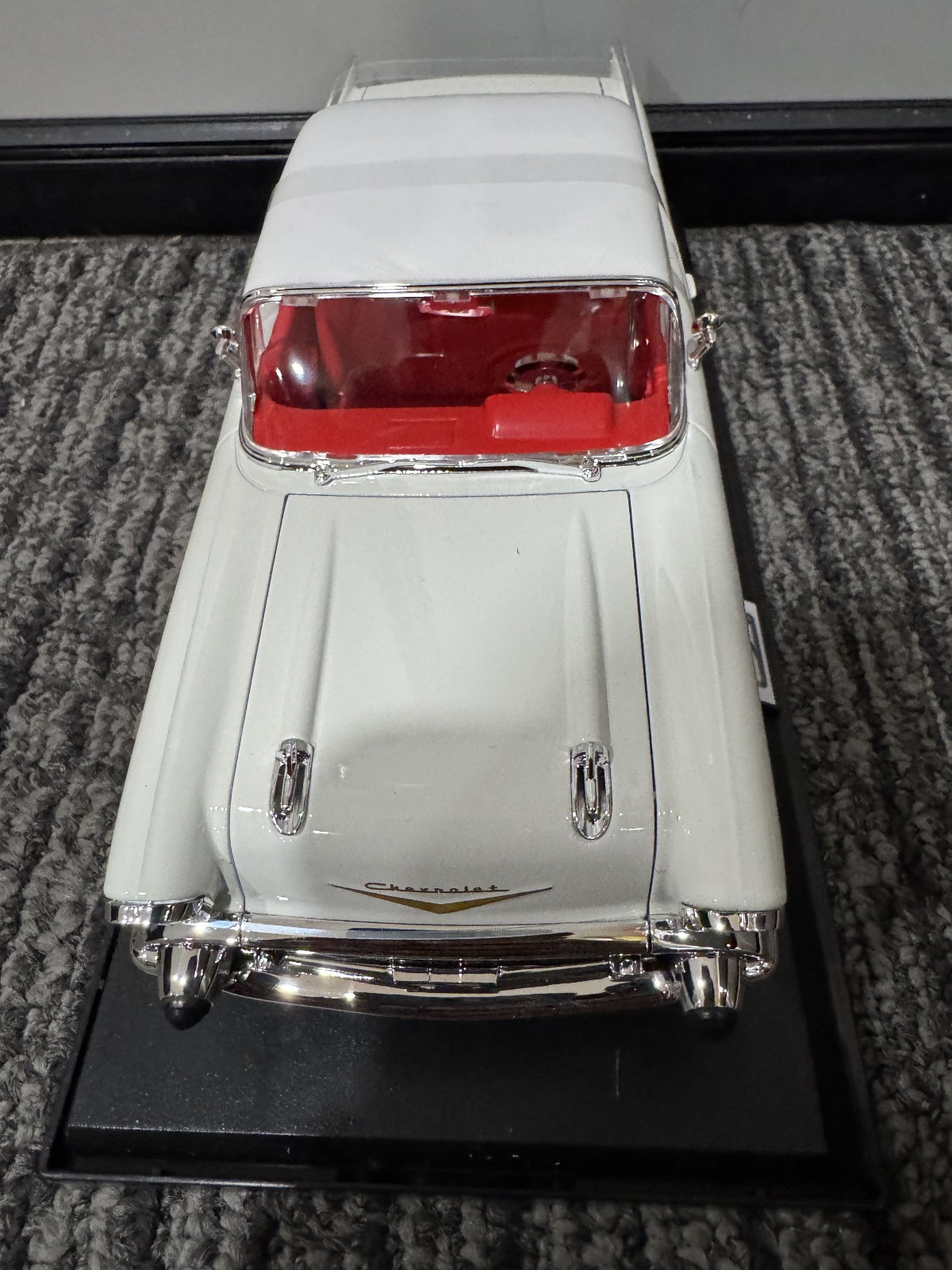 Maisto 1:18 Diecast Special Edition 1957 Chevrolet Bel Air Coupe WHITE NEW INBOX