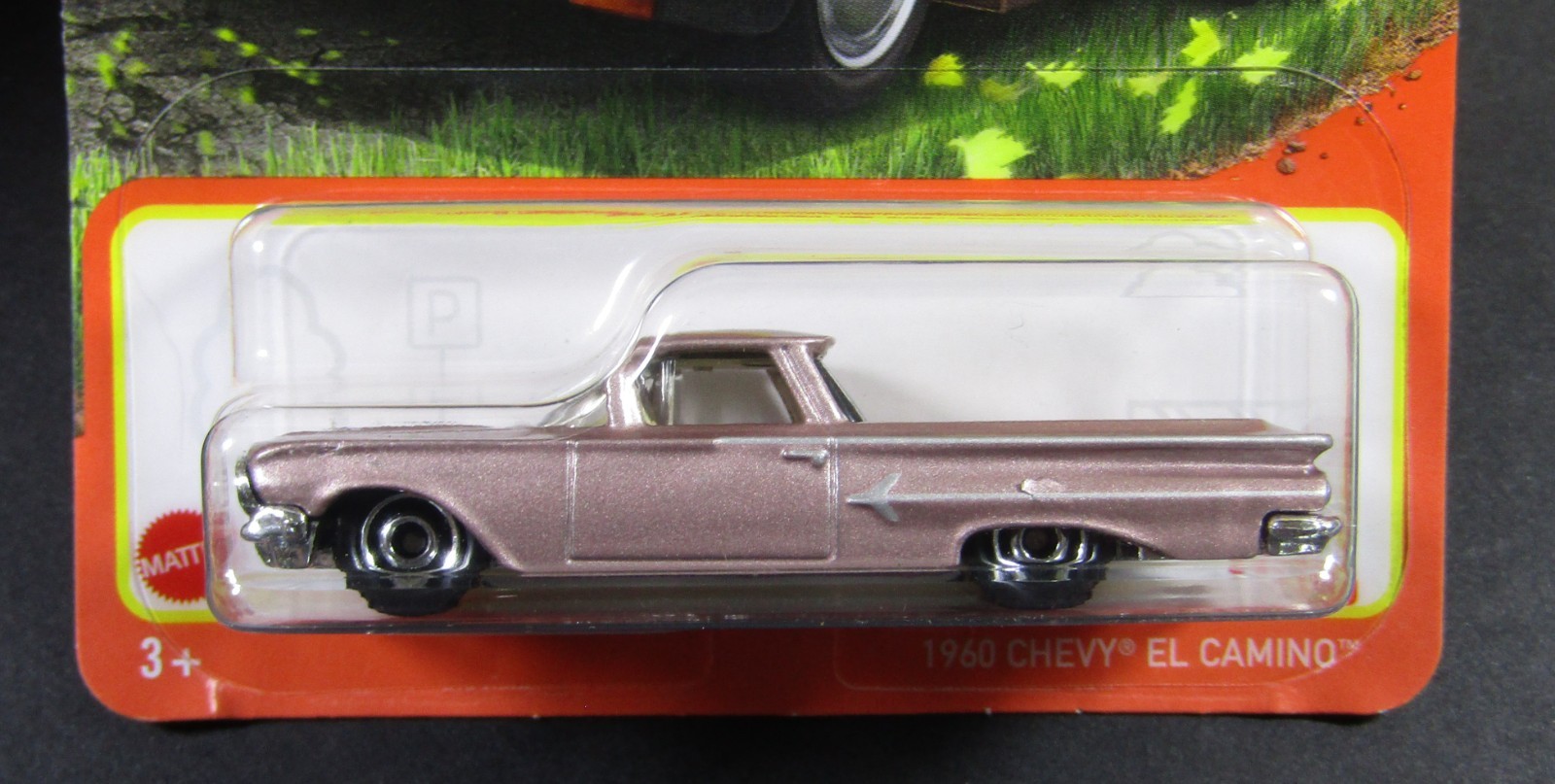 2022 Matchbox Mauve 1960 CHEVY EL CAMINO Card #33 MB18-061126