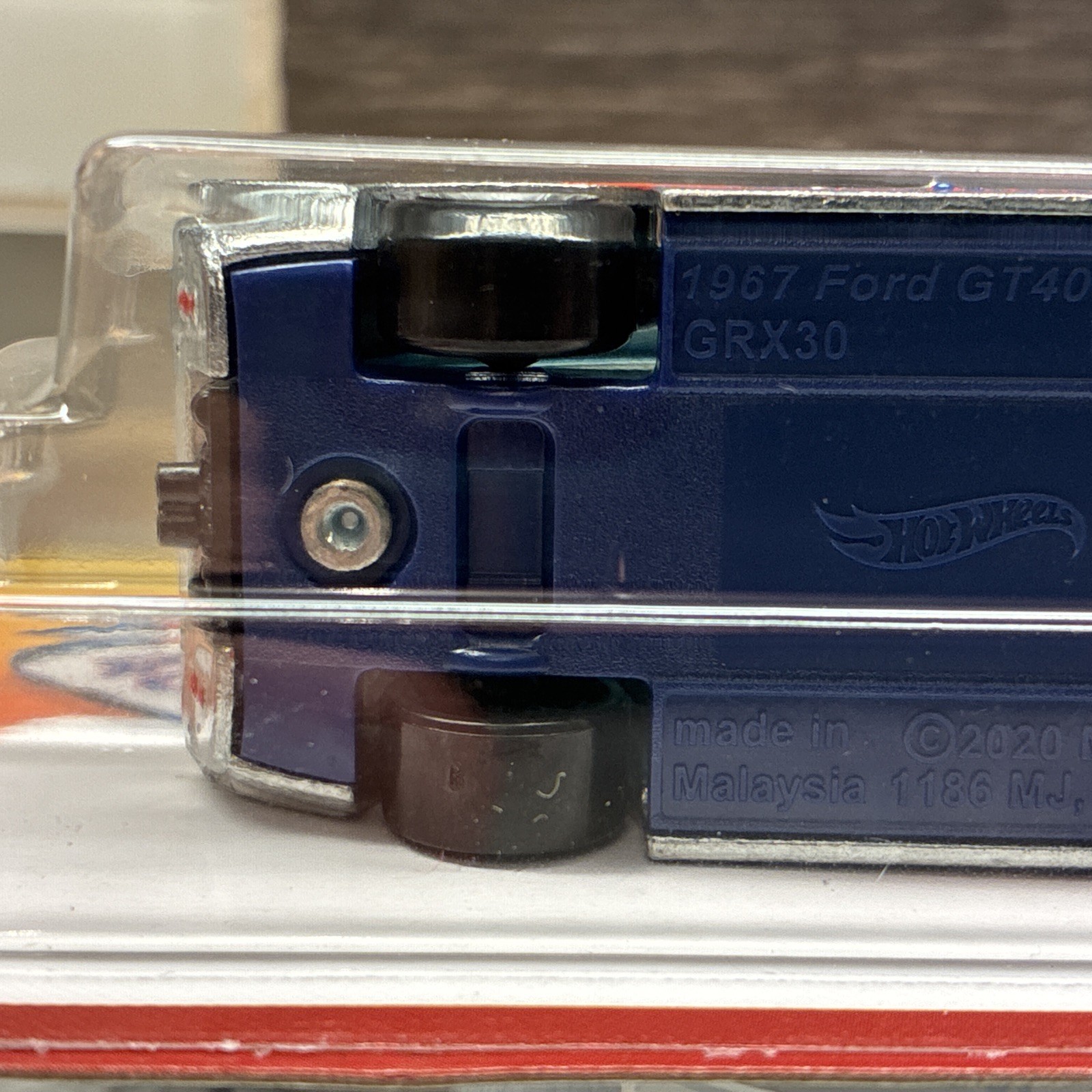 🔥🛞HOT WHEELS *WHEEL ERROR* The Hot Ones ’67 FORD GT40 Mk.IV Silver 6/8 Mk IV
