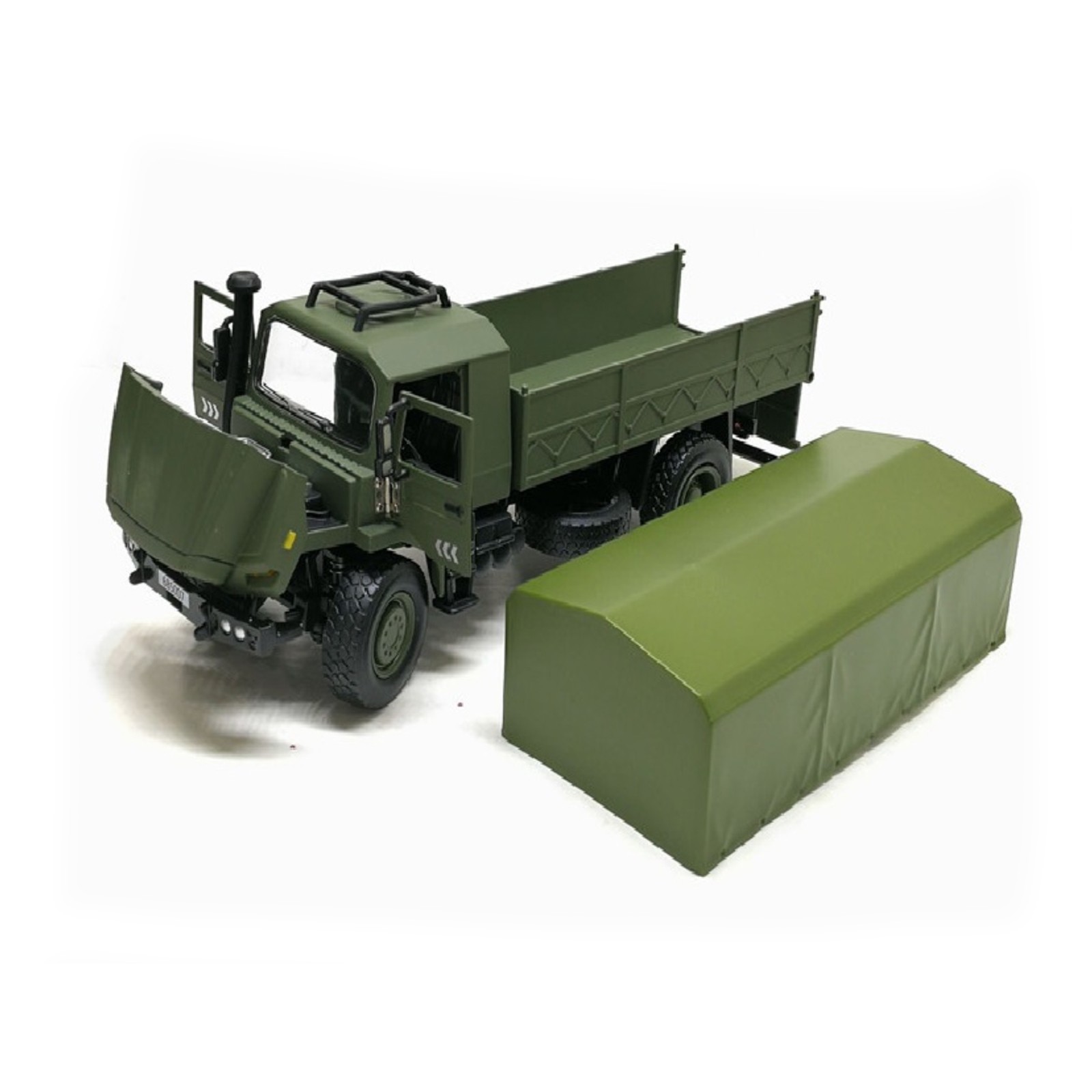WWII ZETROS Truck Modes 1:36 Alloy Military Transport Truck Collection Ornaments