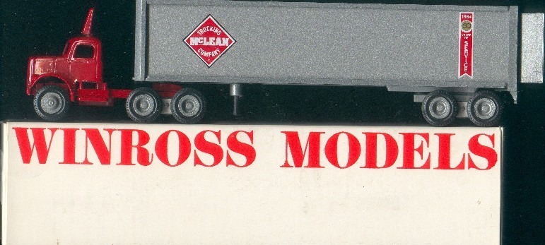McLean Trucking Co ’85 50yrs Service Winross Truck