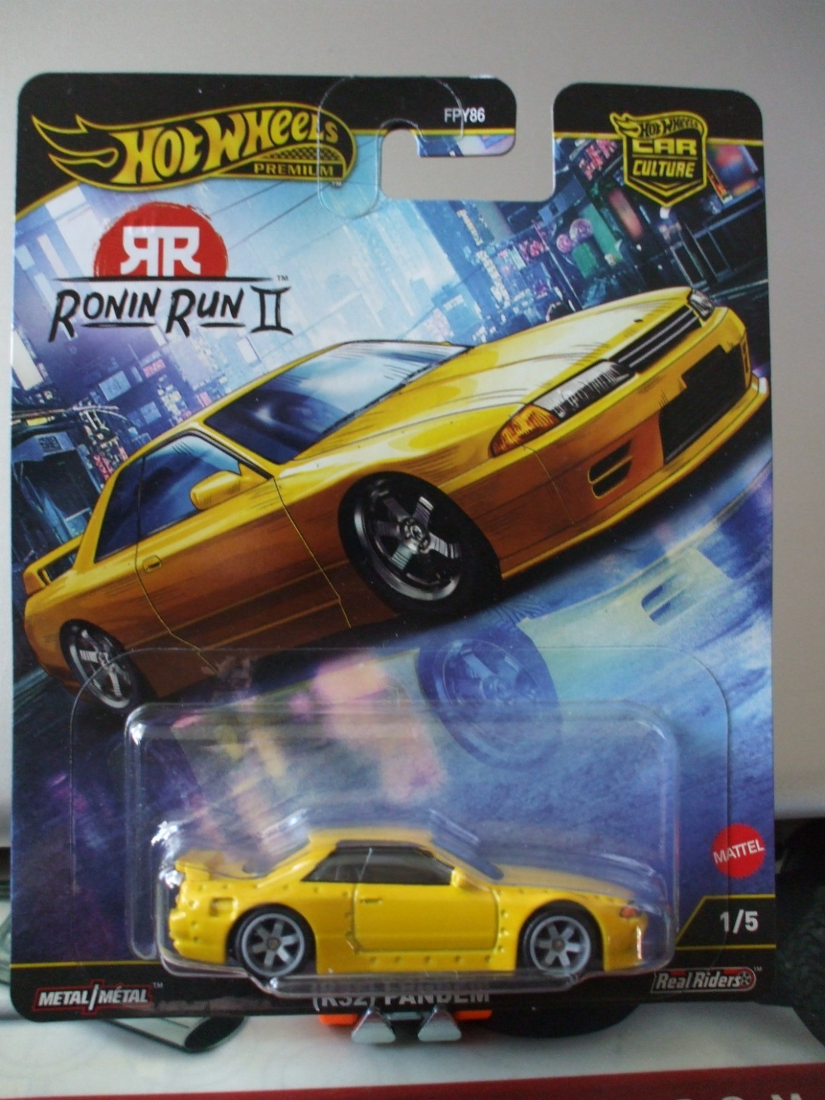 Nissan Skyline GT-R (R32) Pandem Ronin Run 2 1/5 Hot Wheels Premium
