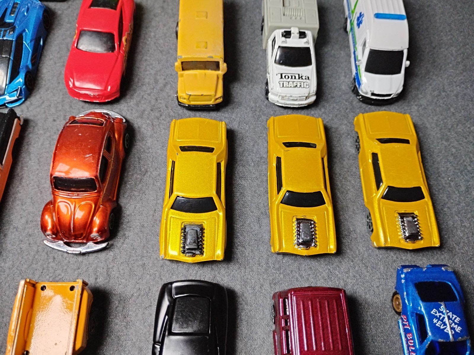 Maisto Cars Die Cast Lot of 36 Vintage to Modern
