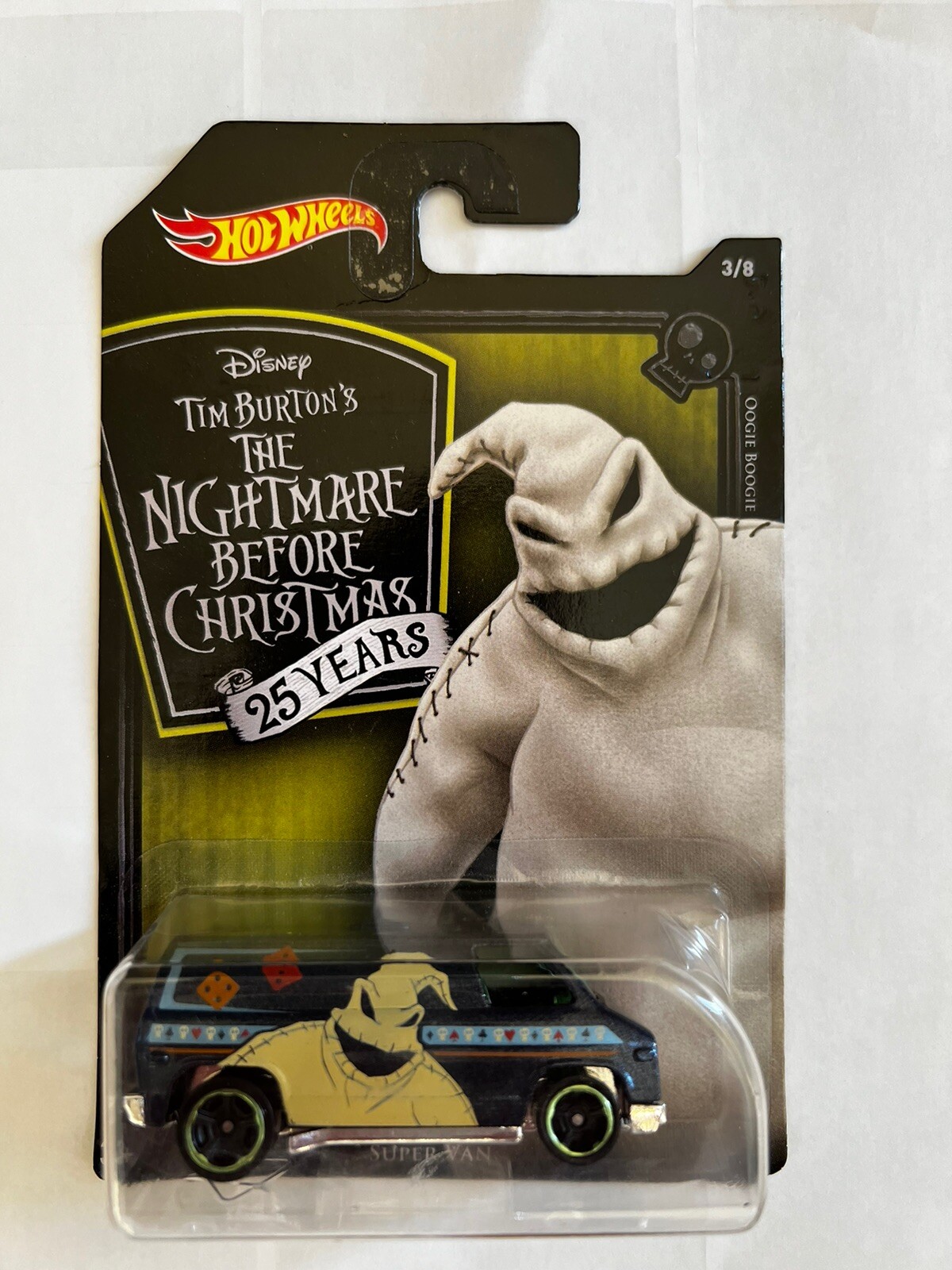 Hot Wheels The Nightmare Before Christmas 25 Years Oogie Boogie Super Van 3/8
