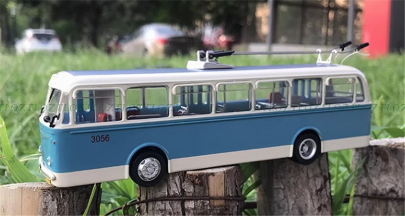 for FLOZ Beijing Bus for SKODA for 8TR 115 Route trolleybus 1:64 Truck Pre-built
