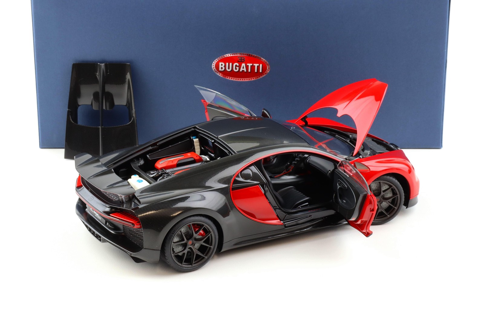 AUTOart Bugatti Chiron Sport 2019 1:18 Italian Red Composite Model 70996