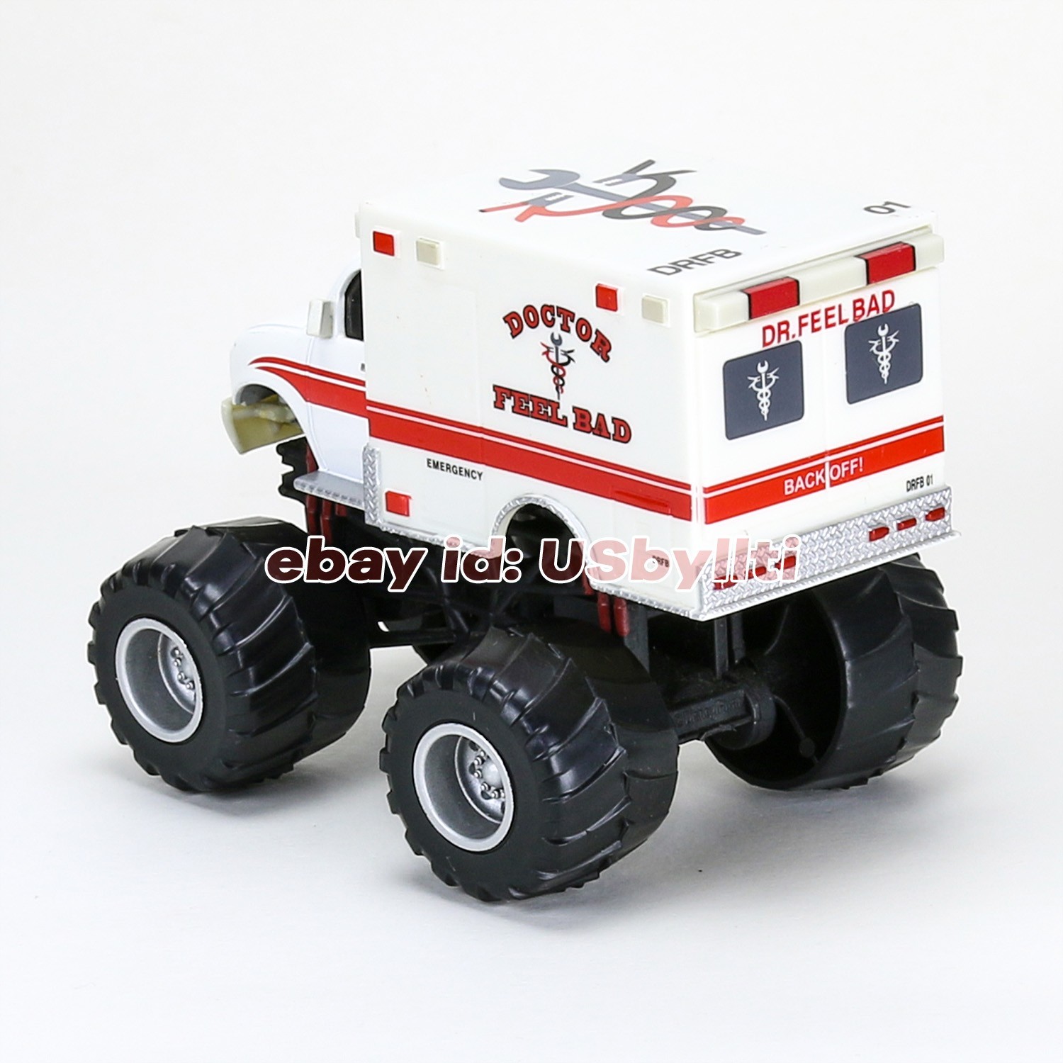 Display Model Vehicle Disney Pixar Cars Toon Monster DR. Feel Bad 1:55 Diecast