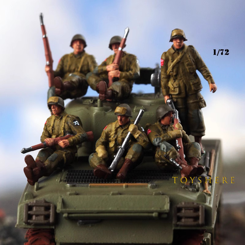 1/72 TANK 1:72 WW2 Germany russia USA Soldiers military toy TotalWar diorama