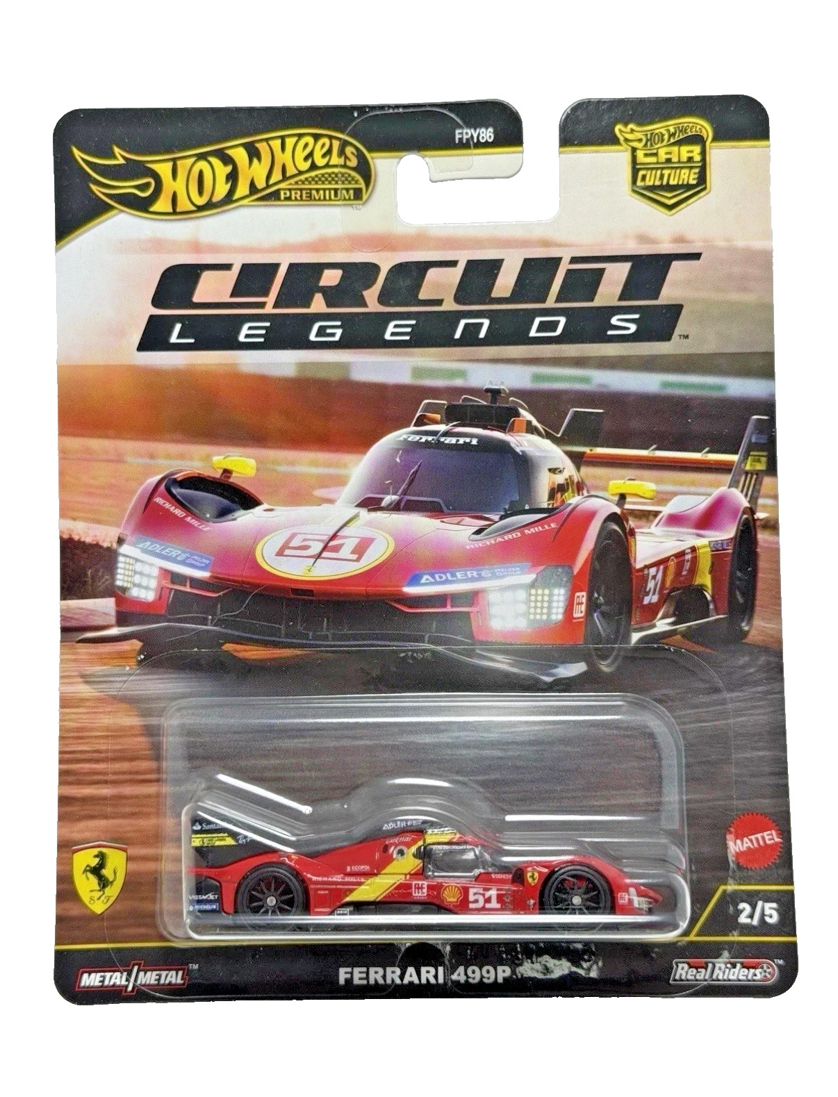 Hot Wheels 2025 Car Culture | Circuit Legends | Ferrari 499P #2 of 5 | RTS!!!
