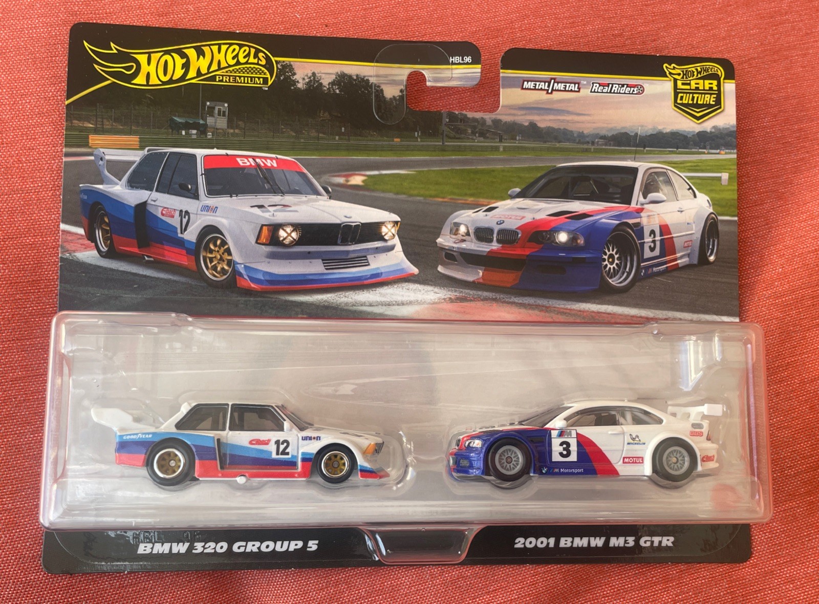 2025 Hot Wheels Premium Car Culture 2 Pack BMW 320 Group 5 & 2001 BMW M3 GTR