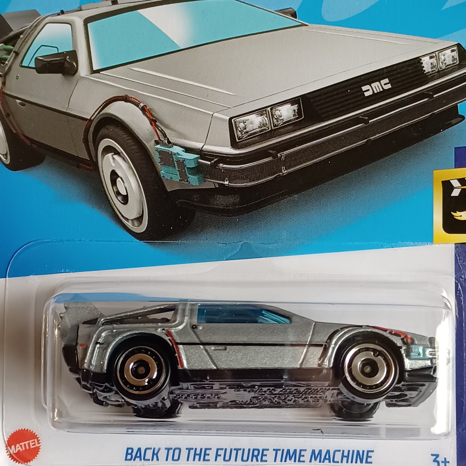 HOT WHEELS *BACK TO THE FUTURE* *TIME MACHINE* & *TIME MACHINE HOVER MODE* RARE