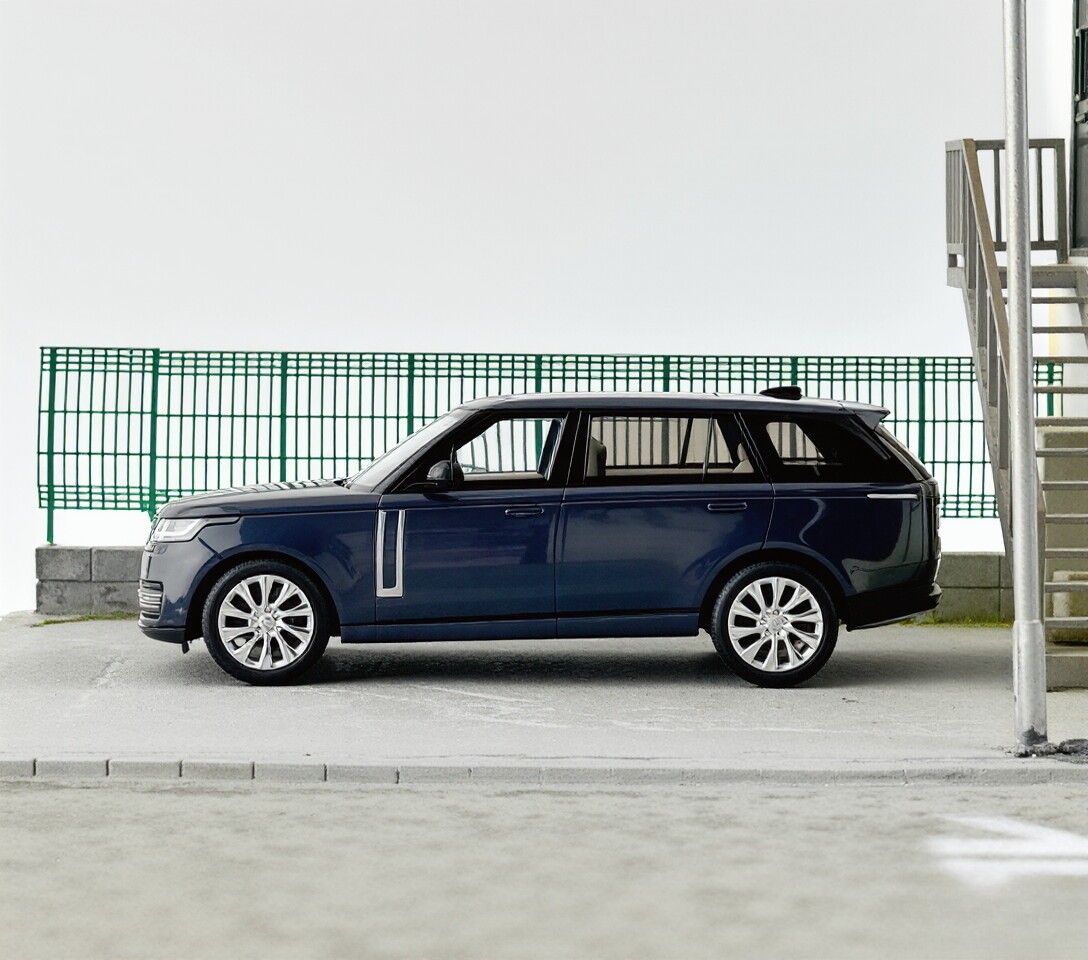 LCD 1:64 Blue 2022 Range Rover Luxury SUV Sports Model Diecast Metal Car