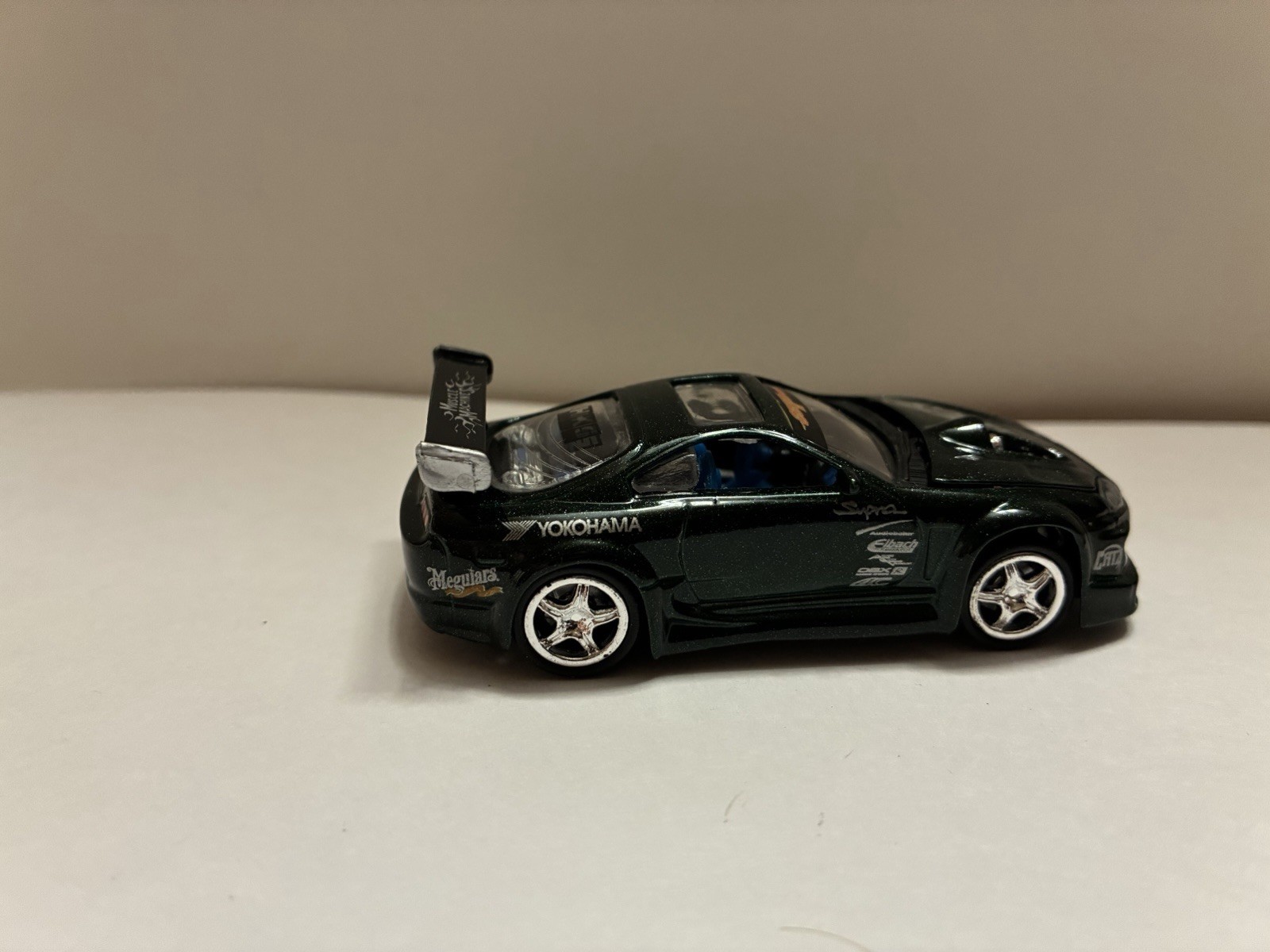 Muscle Machines Toyota Supra Dark Green Metallic Finish